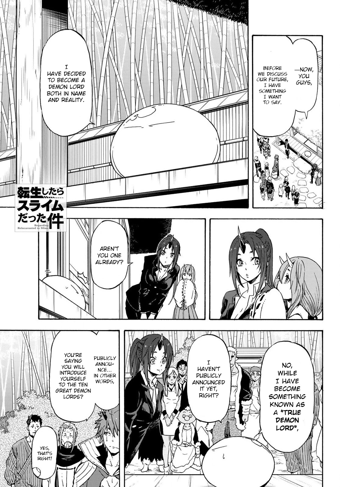 Tensei Shitara Slime Datta Ken Chapter 71 page 1 - Chapter 71: The Unleashed