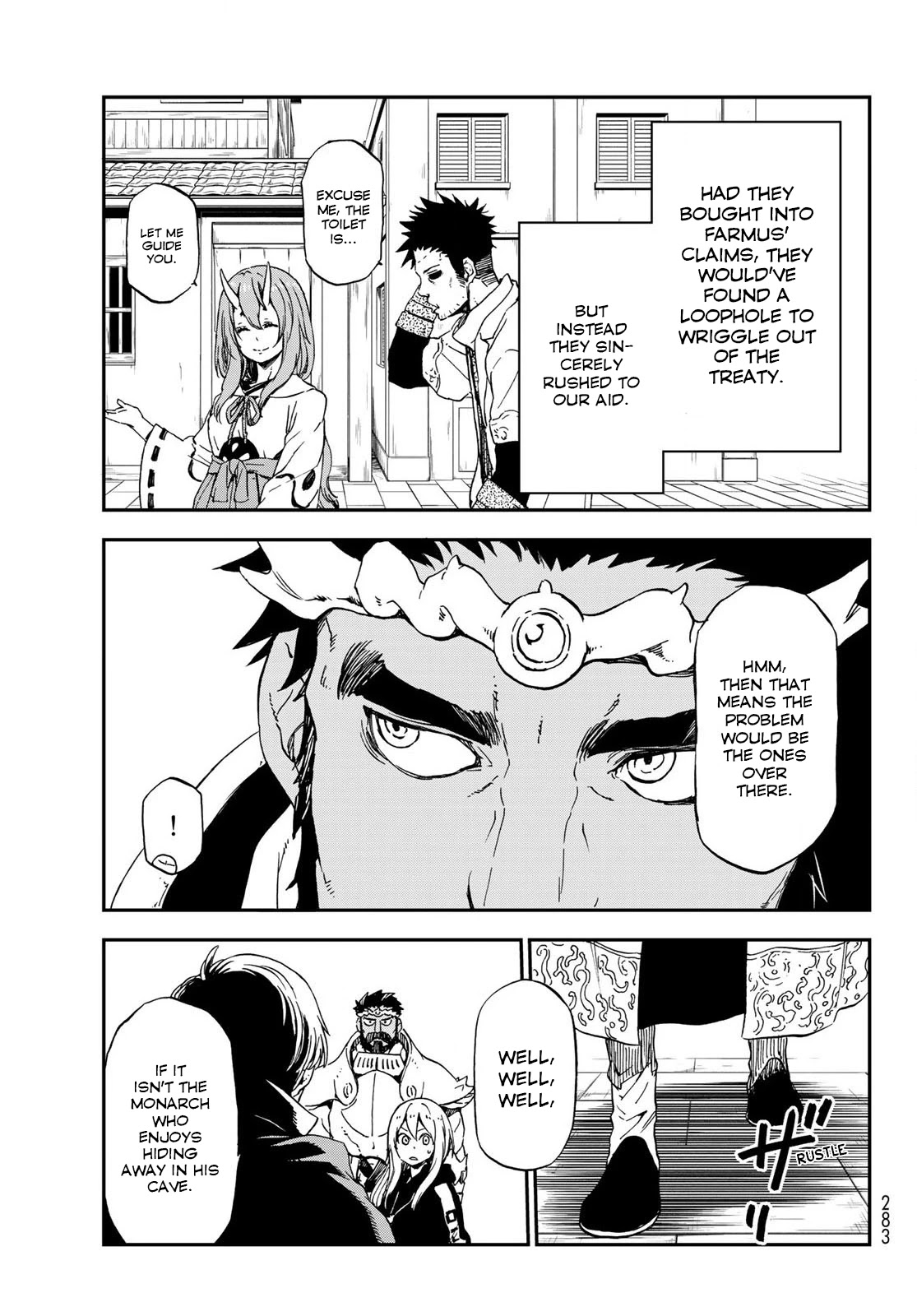 Tensei Shitara Slime Datta Ken Chapter 74 page 15 - Chapter 74: Man-and-Monster Summit 1