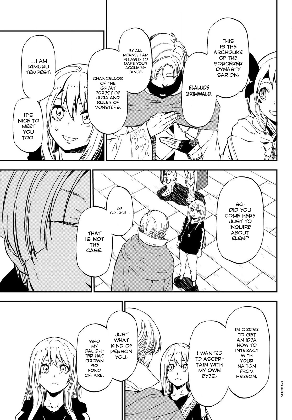 Tensei Shitara Slime Datta Ken Chapter 74 page 21 - Chapter 74: Man-and-Monster Summit 1