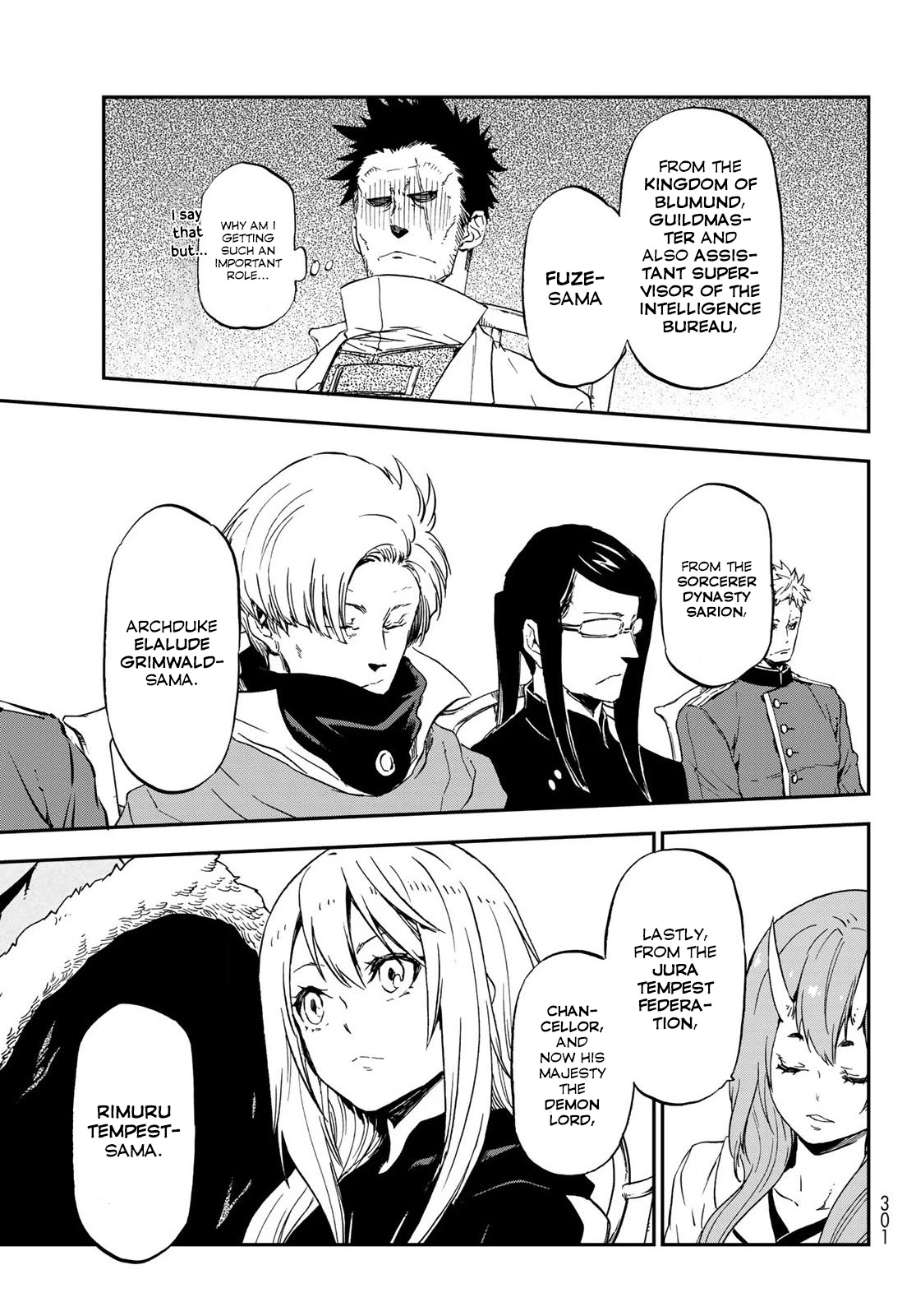 Tensei Shitara Slime Datta Ken Chapter 74 page 33 - Chapter 74: Man-and-Monster Summit 1