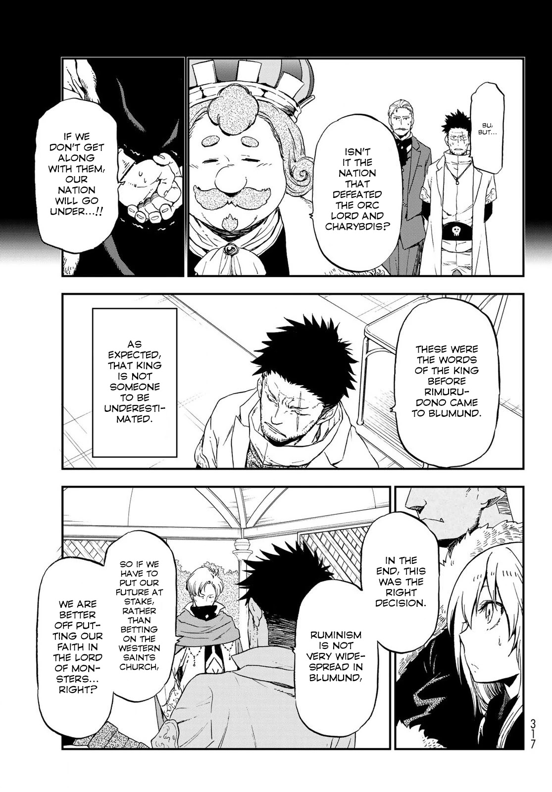 Tensei Shitara Slime Datta Ken Chapter 74 page 49 - Chapter 74: Man-and-Monster Summit 1