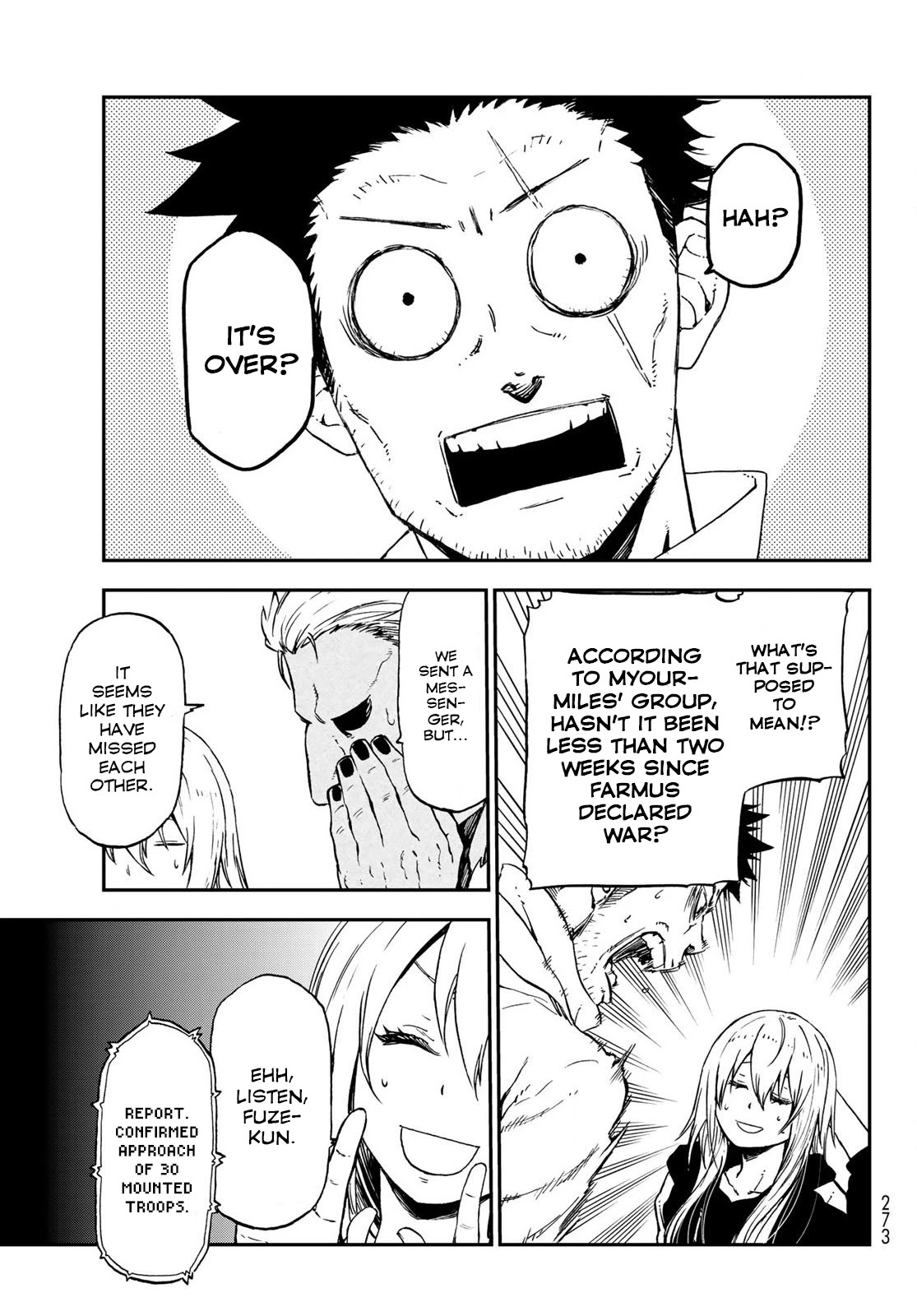 Tensei Shitara Slime Datta Ken Chapter 74 page 5 - Chapter 74: Man-and-Monster Summit 1