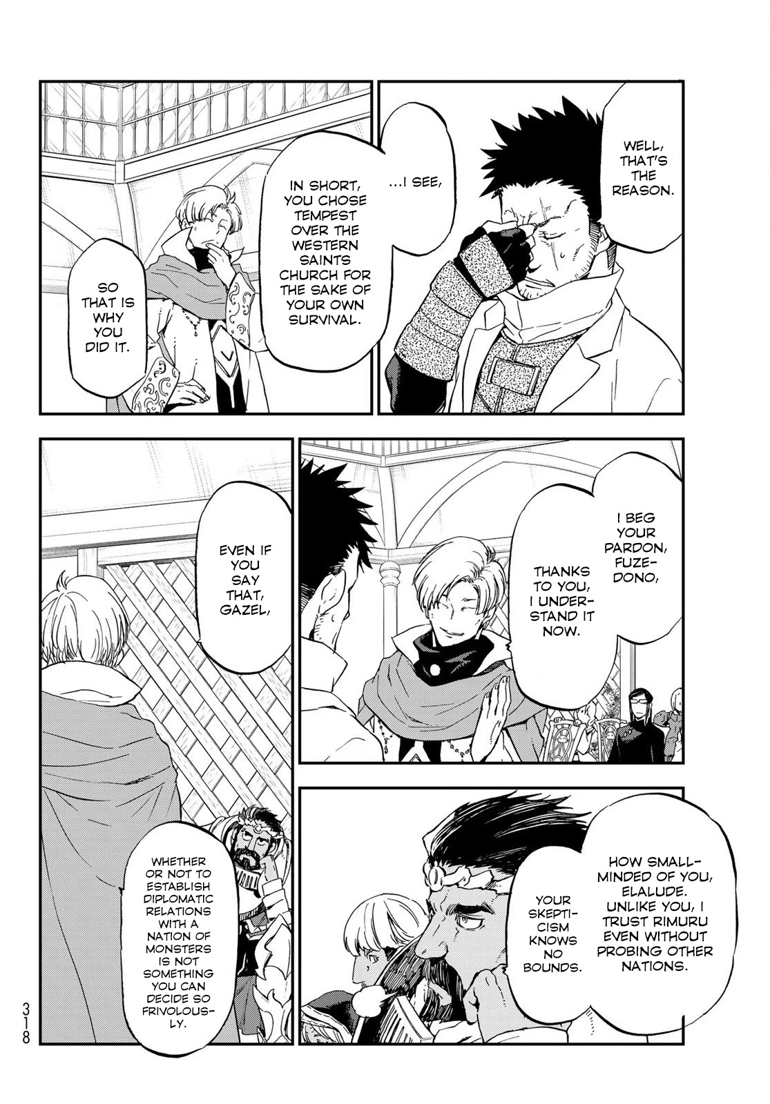 Tensei Shitara Slime Datta Ken Chapter 74 page 50 - Chapter 74: Man-and-Monster Summit 1
