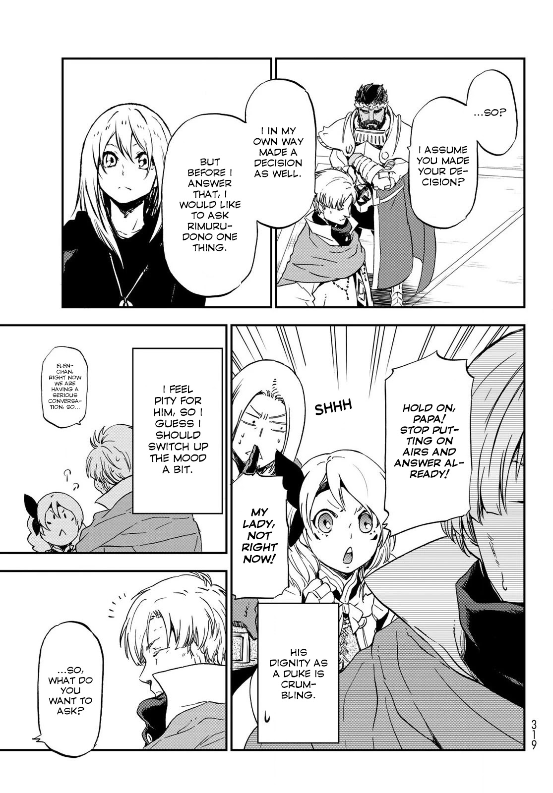 Tensei Shitara Slime Datta Ken Chapter 74 page 51 - Chapter 74: Man-and-Monster Summit 1