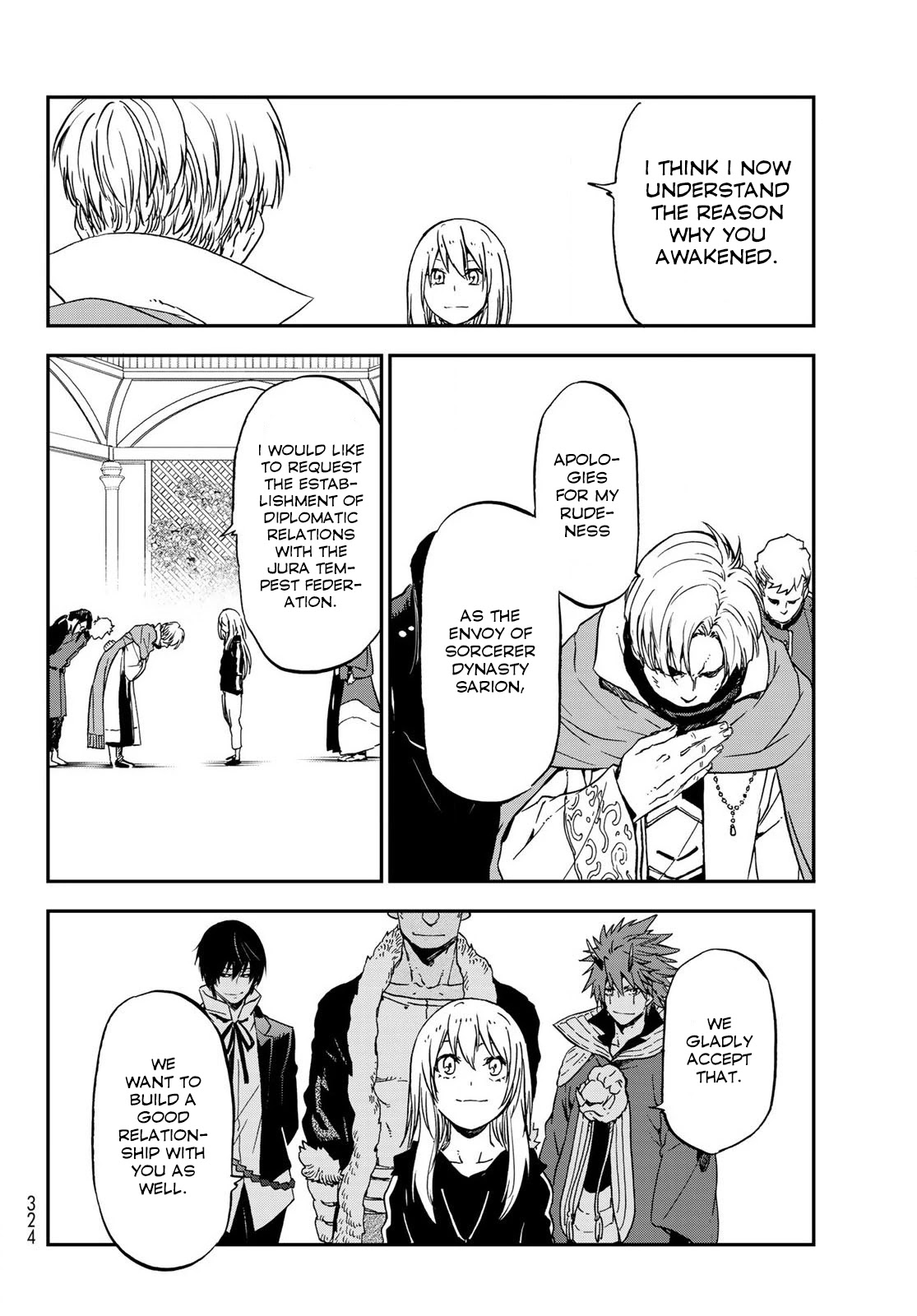 Tensei Shitara Slime Datta Ken Chapter 74 page 56 - Chapter 74: Man-and-Monster Summit 1
