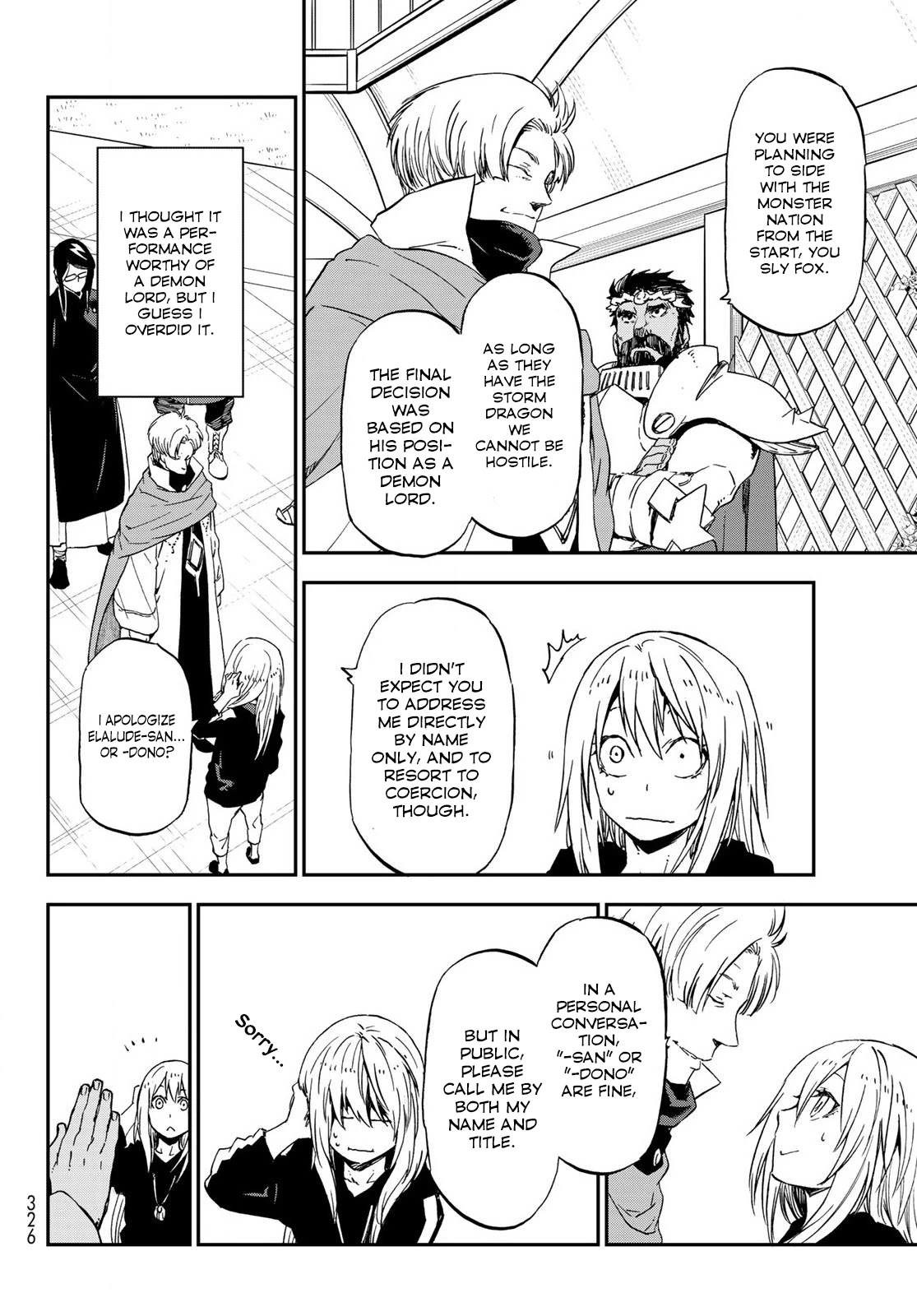 Tensei Shitara Slime Datta Ken Chapter 74 page 58 - Chapter 74: Man-and-Monster Summit 1