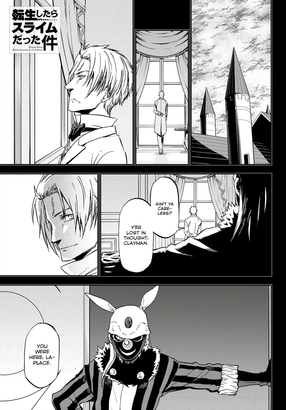 Tensei Shitara Slime Datta Ken Chapter 75 page 1 - Chapter 75: Man-and-Monster Summit 2