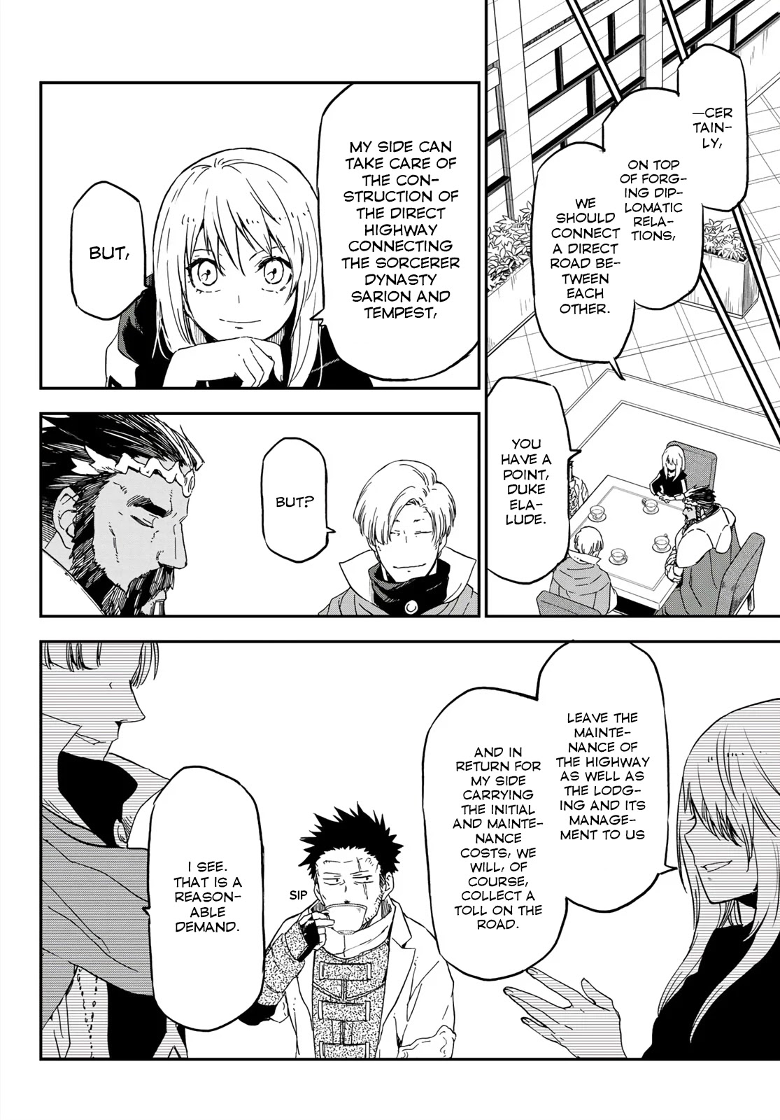 Tensei Shitara Slime Datta Ken Chapter 75 page 12 - Chapter 75: Man-and-Monster Summit 2