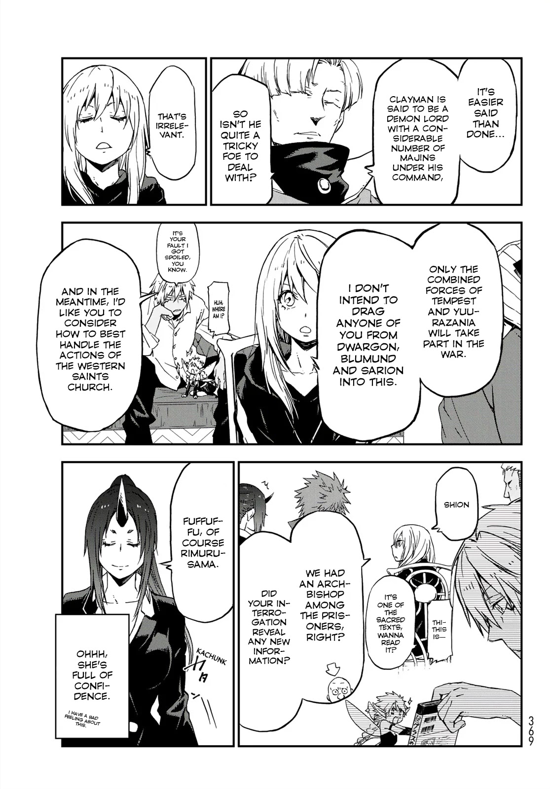 Tensei Shitara Slime Datta Ken Chapter 75 page 21 - Chapter 75: Man-and-Monster Summit 2