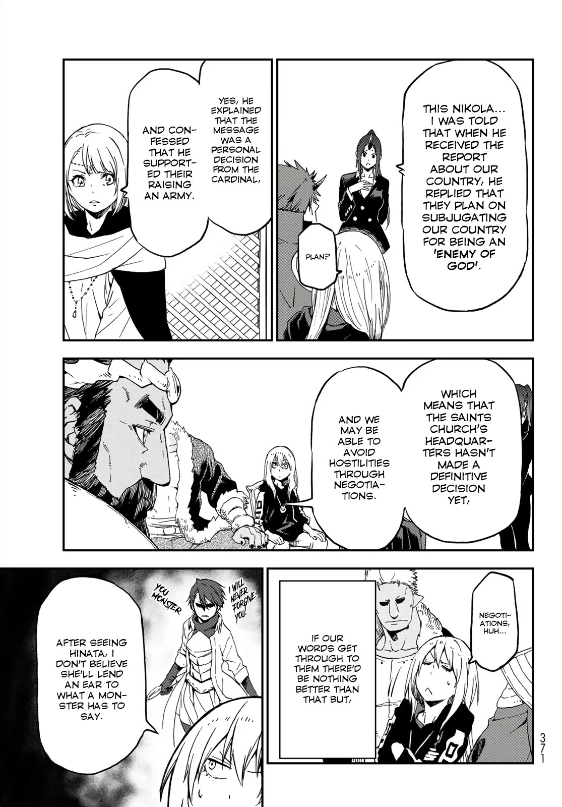Tensei Shitara Slime Datta Ken Chapter 75 page 23 - Chapter 75: Man-and-Monster Summit 2