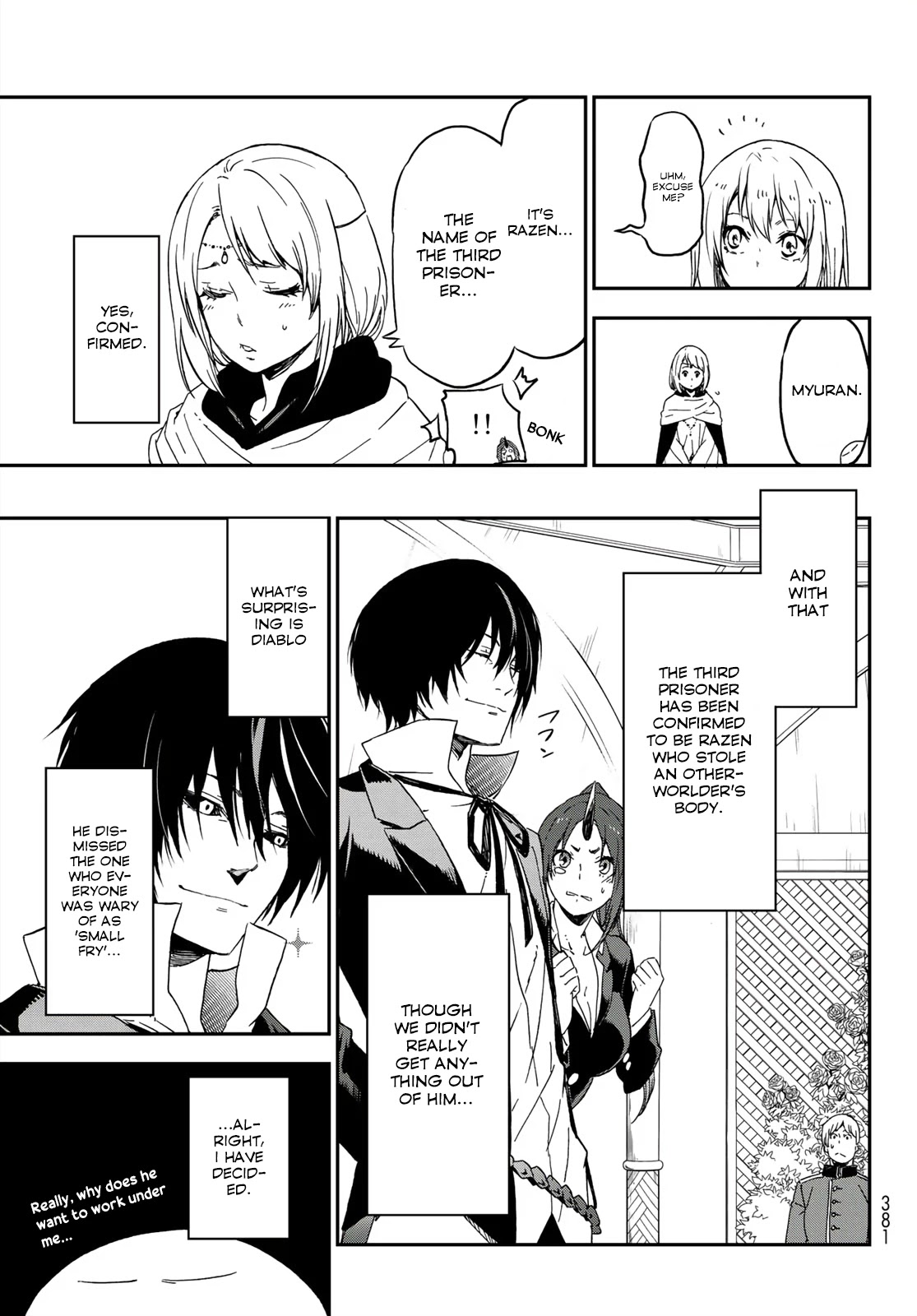 Tensei Shitara Slime Datta Ken Chapter 75 page 33 - Chapter 75: Man-and-Monster Summit 2