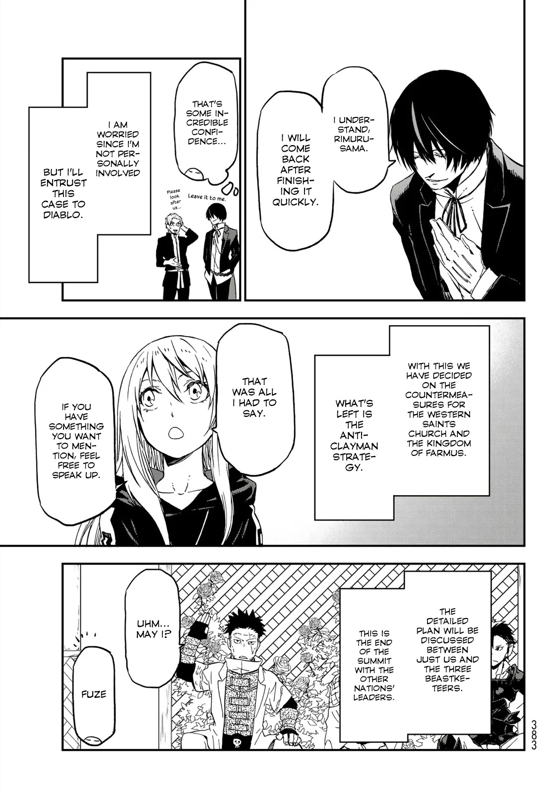Tensei Shitara Slime Datta Ken Chapter 75 page 35 - Chapter 75: Man-and-Monster Summit 2
