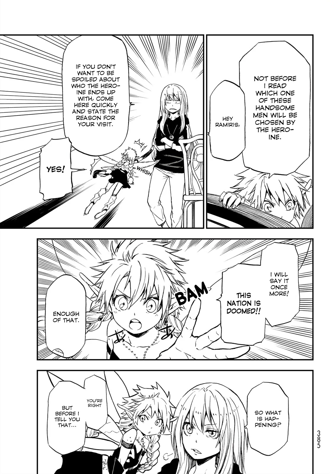 Tensei Shitara Slime Datta Ken Chapter 75 page 37 - Chapter 75: Man-and-Monster Summit 2