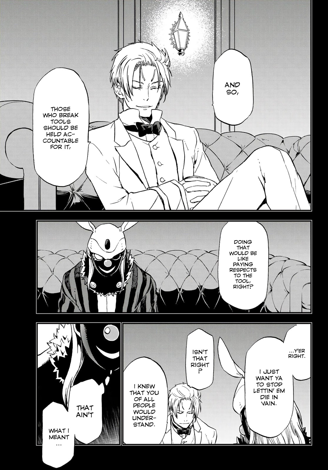 Tensei Shitara Slime Datta Ken Chapter 75 page 7 - Chapter 75: Man-and-Monster Summit 2