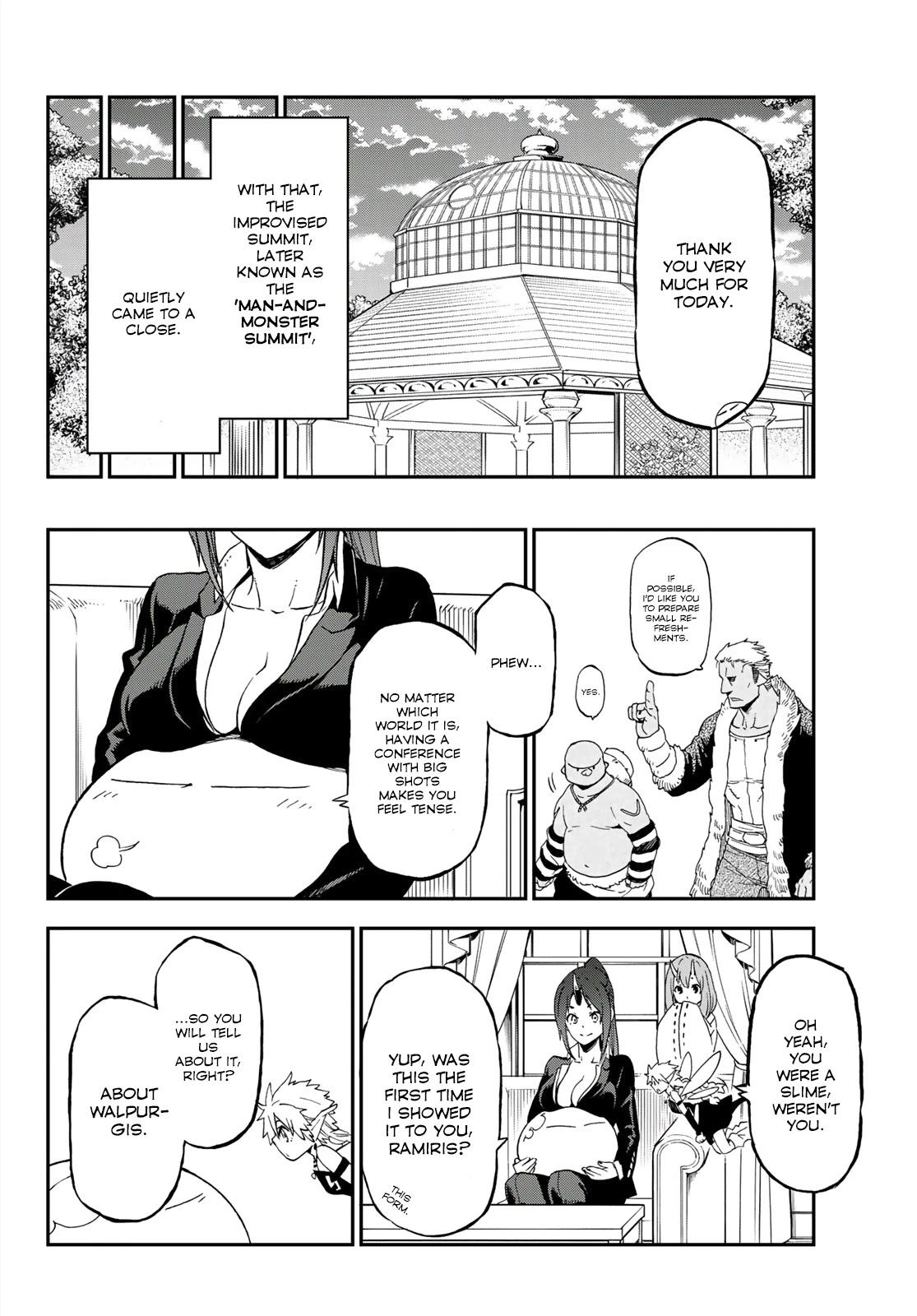Tensei Shitara Slime Datta Ken Chapter 76 page 2 - Chapter 76: Demon Lords and True Dragons