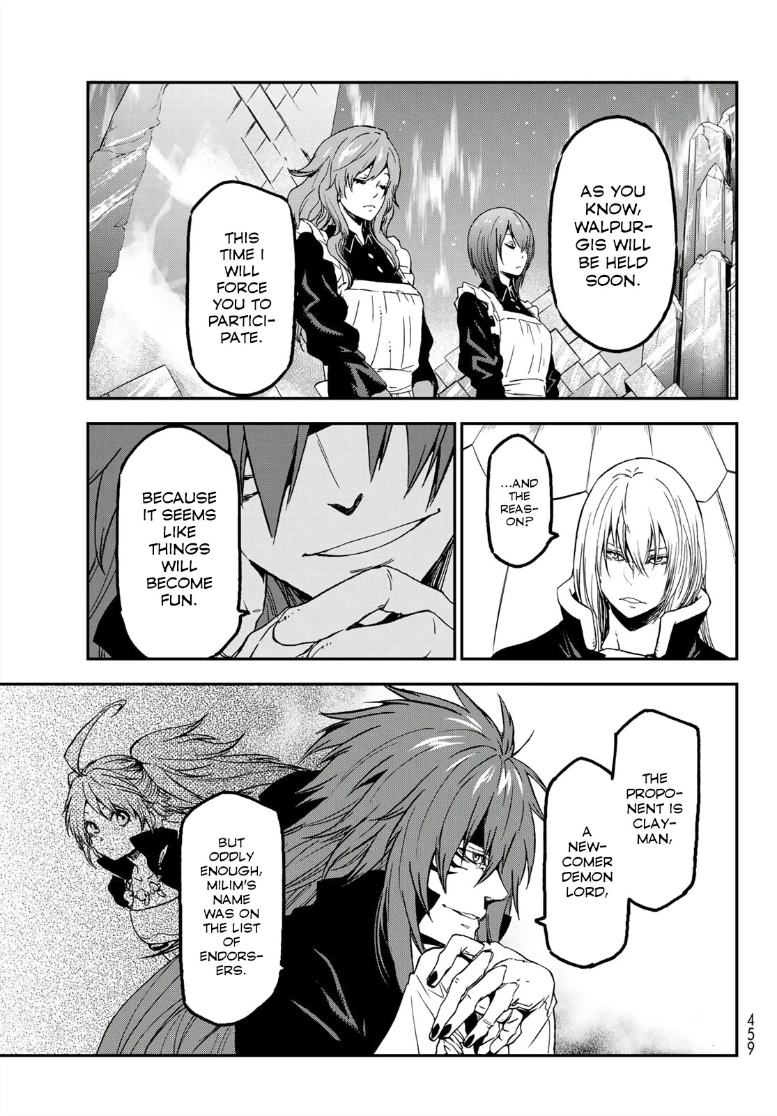 Tensei Shitara Slime Datta Ken Chapter 76 page 20 - Chapter 76: Demon Lords and True Dragons