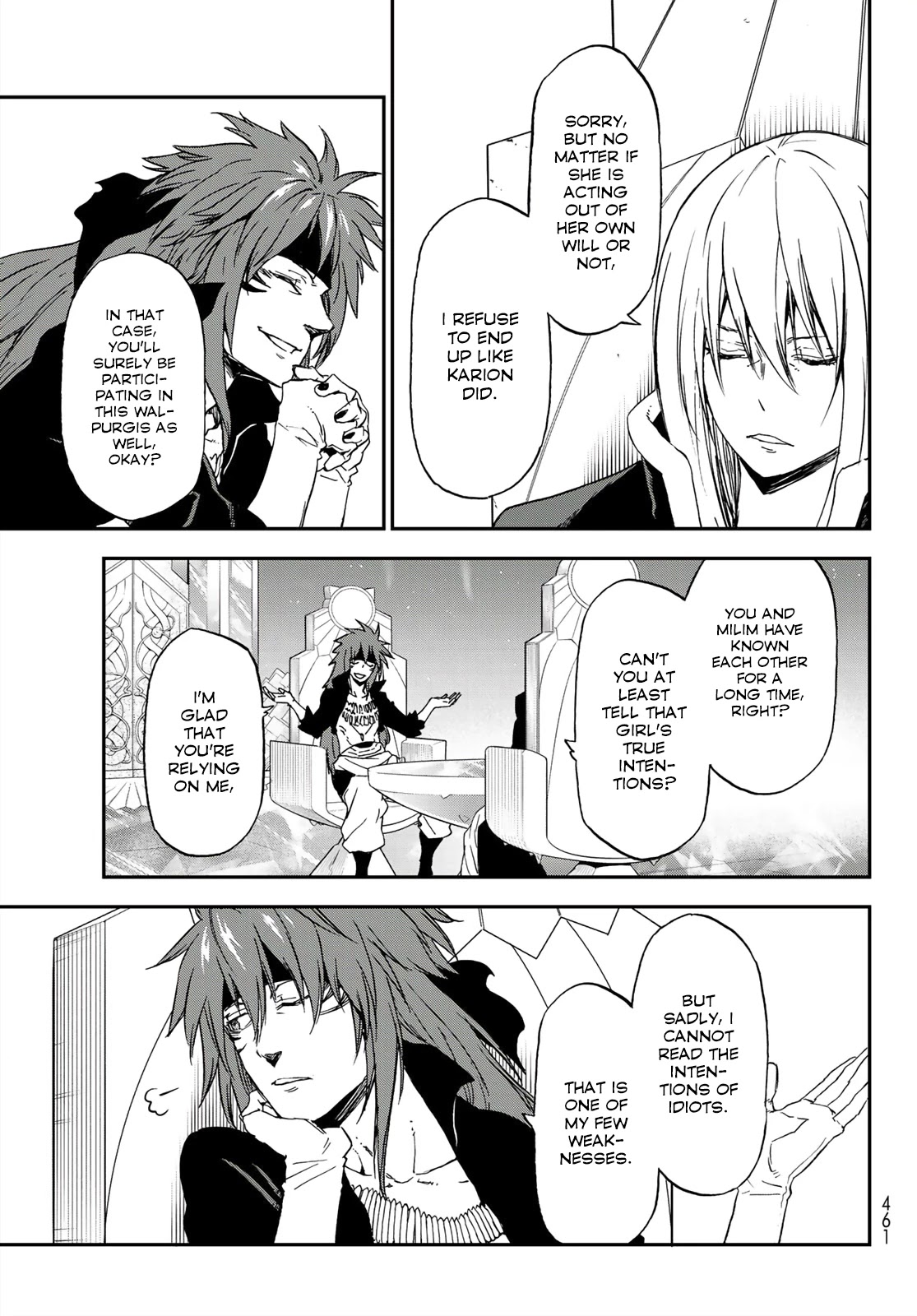 Tensei Shitara Slime Datta Ken Chapter 76 page 22 - Chapter 76: Demon Lords and True Dragons
