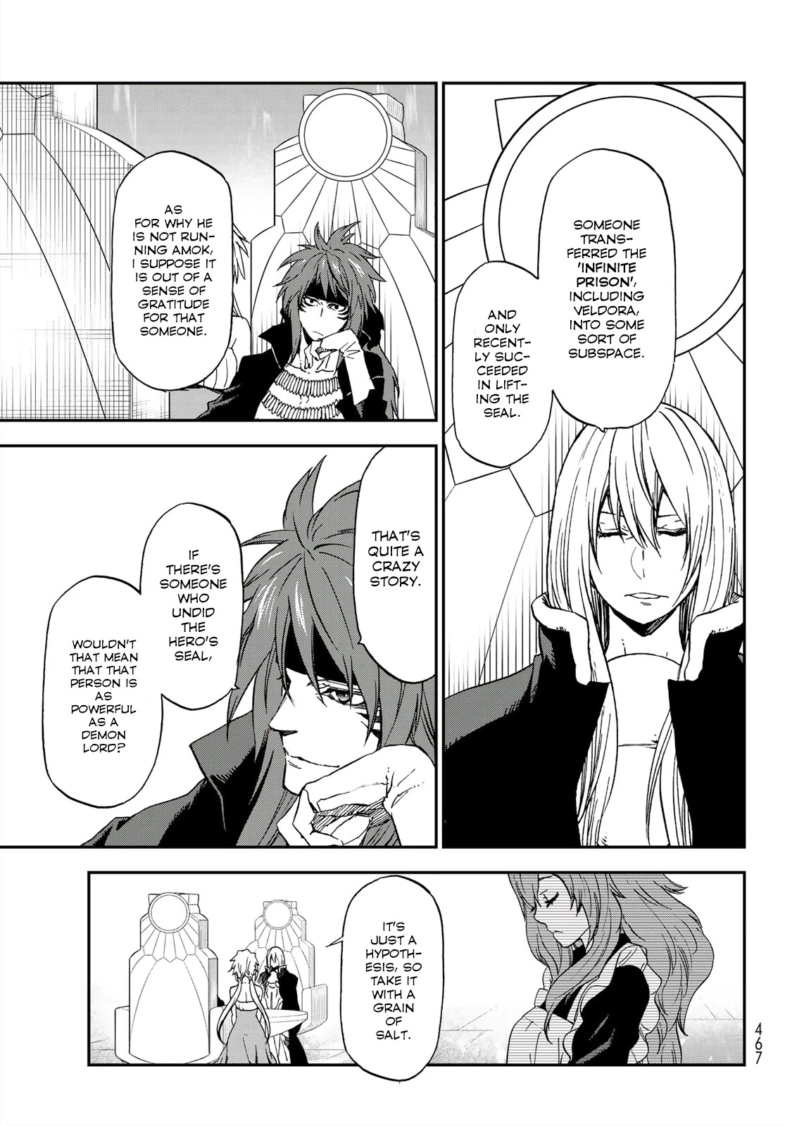 Tensei Shitara Slime Datta Ken Chapter 76 page 28 - Chapter 76: Demon Lords and True Dragons