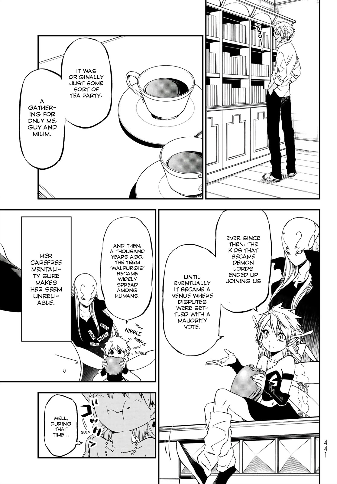 Tensei Shitara Slime Datta Ken Chapter 76 page 3 - Chapter 76: Demon Lords and True Dragons