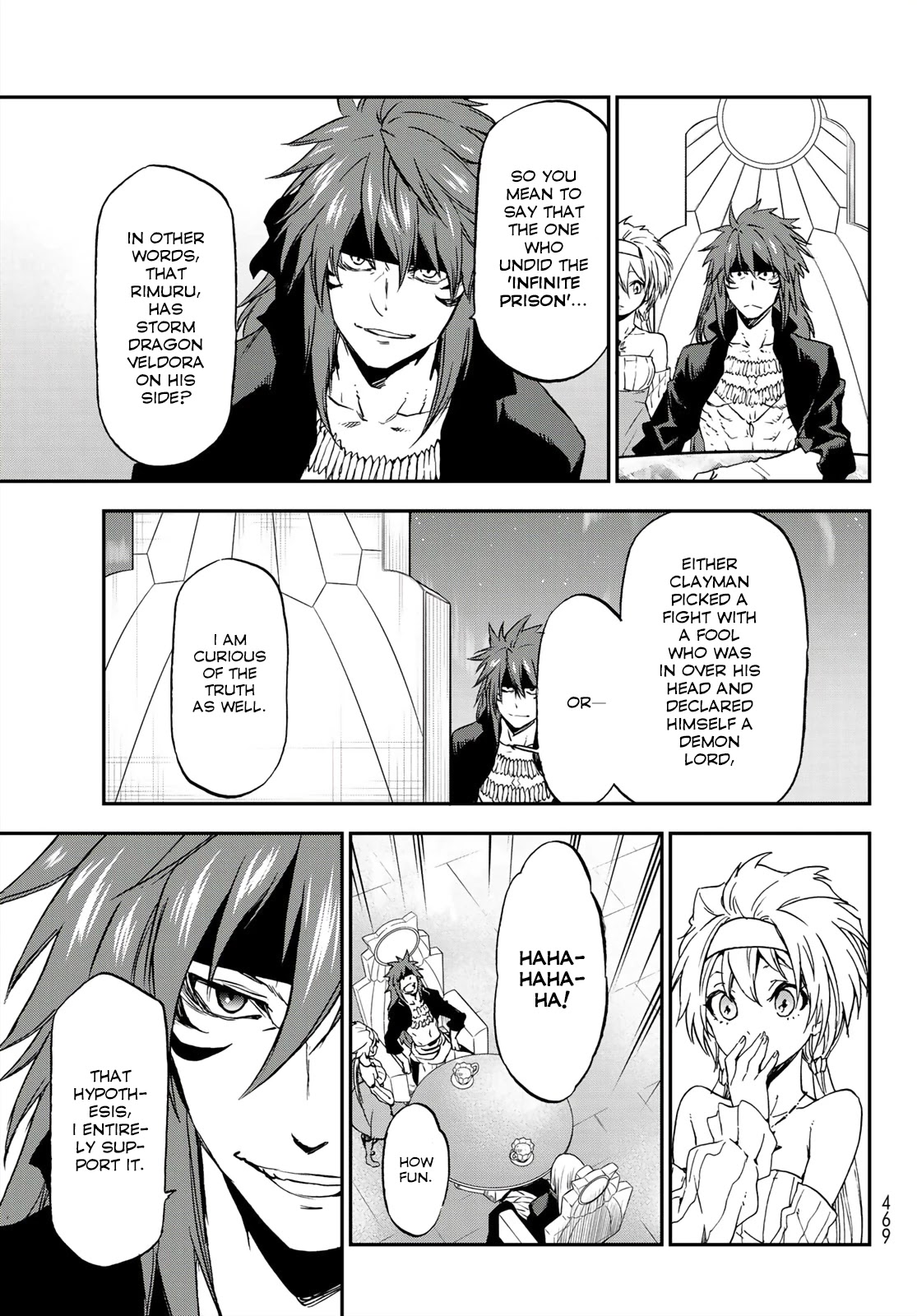 Tensei Shitara Slime Datta Ken Chapter 76 page 30 - Chapter 76: Demon Lords and True Dragons