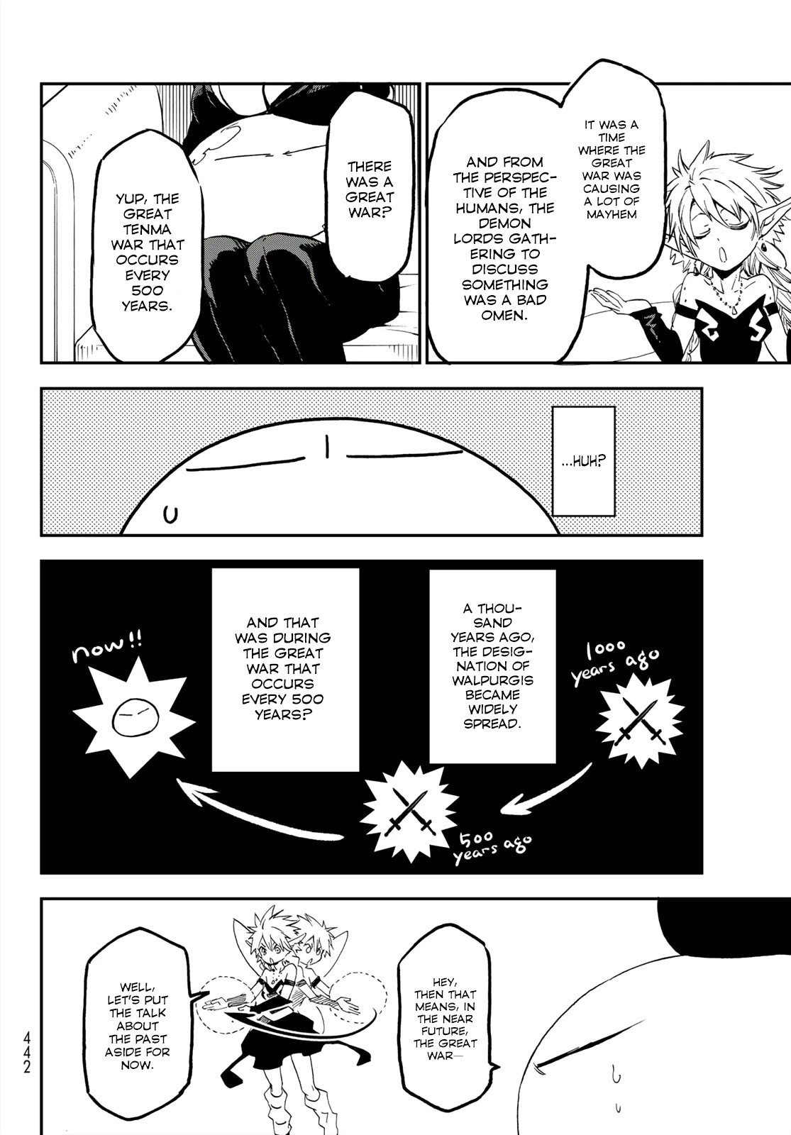 Tensei Shitara Slime Datta Ken Chapter 76 page 4 - Chapter 76: Demon Lords and True Dragons