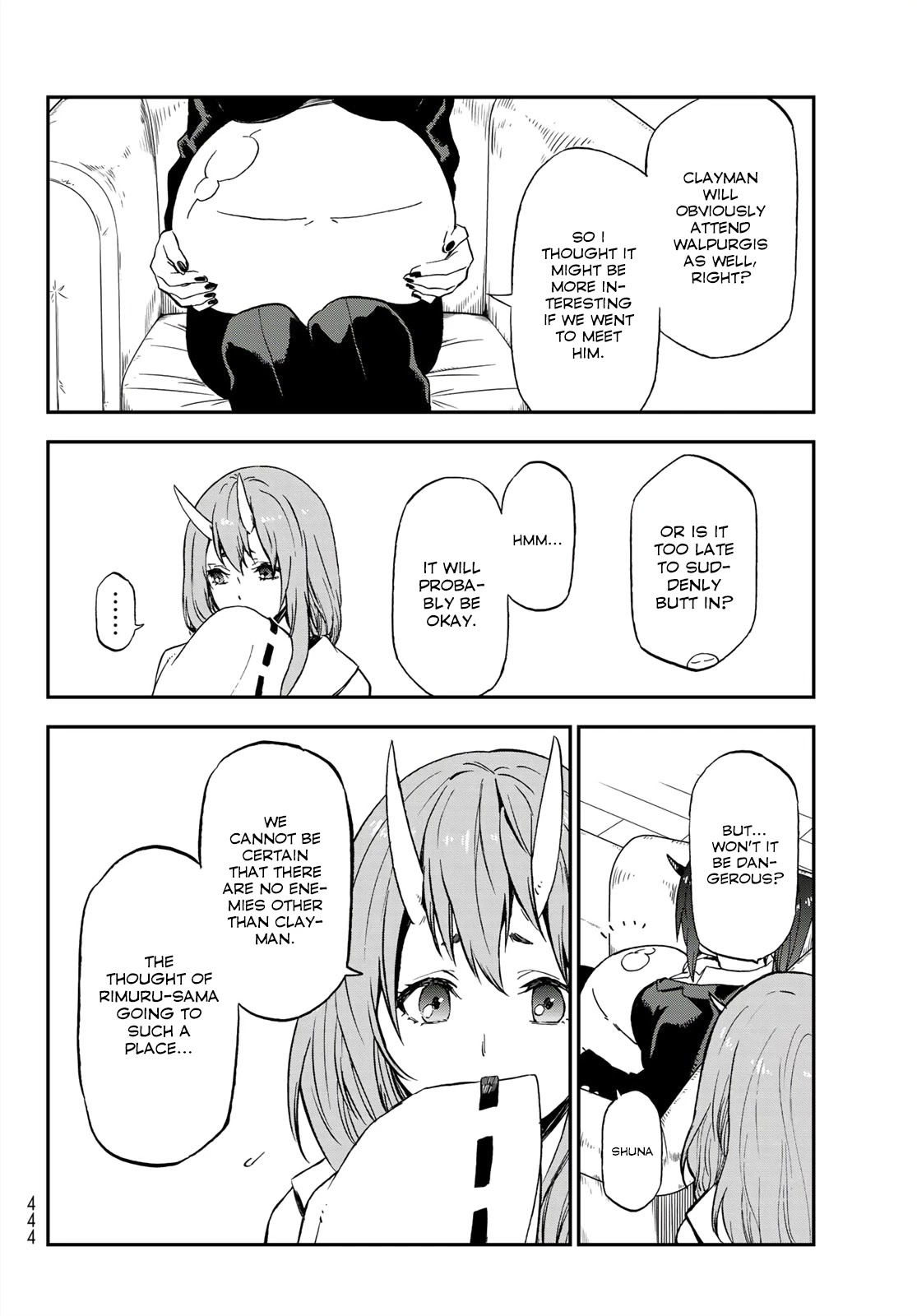 Tensei Shitara Slime Datta Ken Chapter 76 page 6 - Chapter 76: Demon Lords and True Dragons