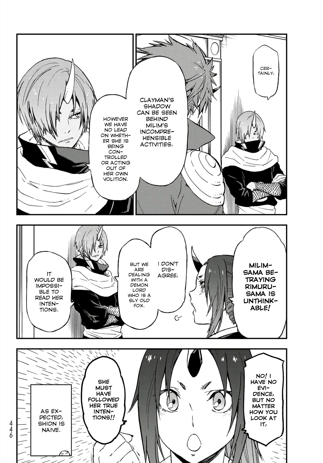 Tensei Shitara Slime Datta Ken Chapter 76 page 8 - Chapter 76: Demon Lords and True Dragons