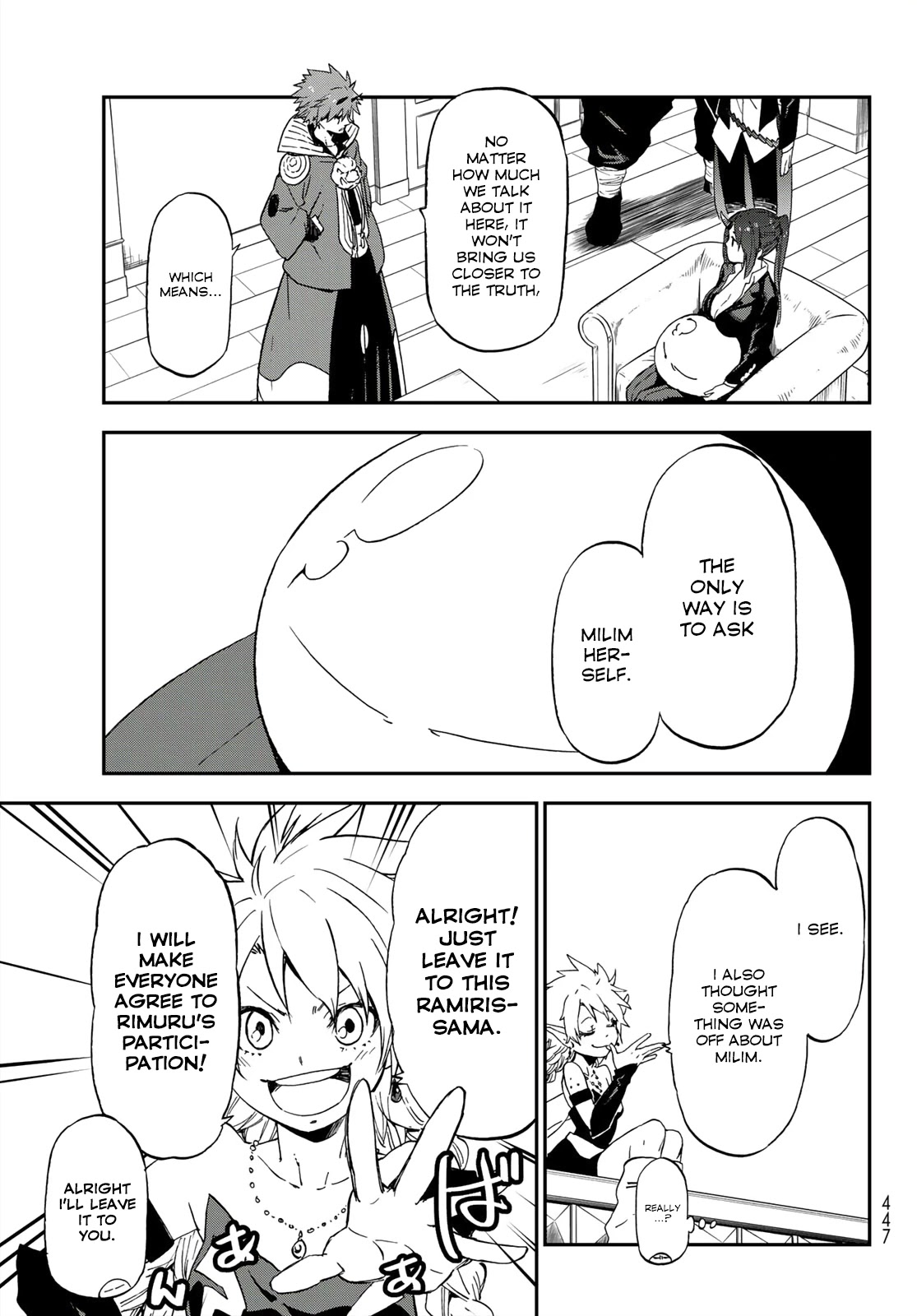 Tensei Shitara Slime Datta Ken Chapter 76 page 9 - Chapter 76: Demon Lords and True Dragons