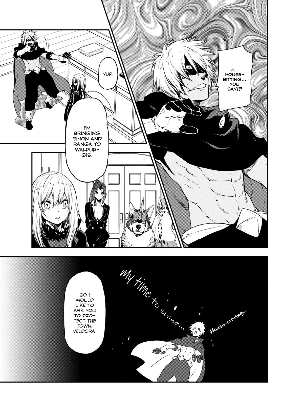 Tensei Shitara Slime Datta Ken Chapter 77 page 1 - Chapter 77: Eve of Battle