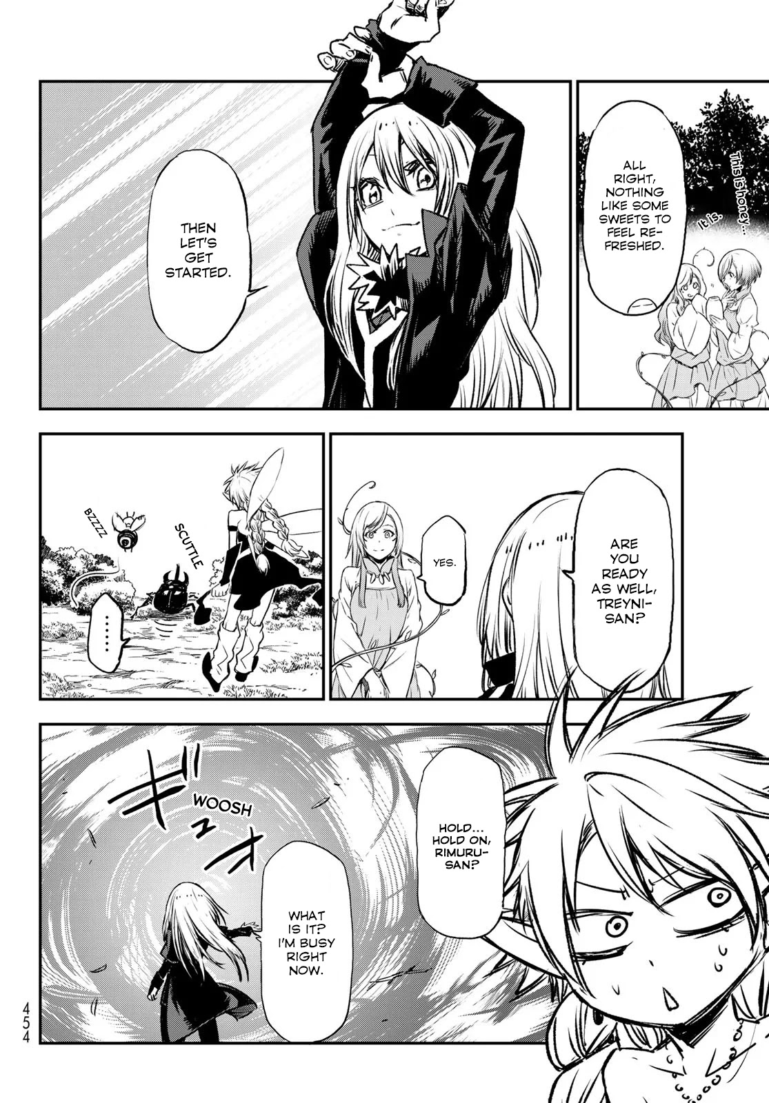 Tensei Shitara Slime Datta Ken Chapter 77 page 8 - Chapter 77: Eve of Battle