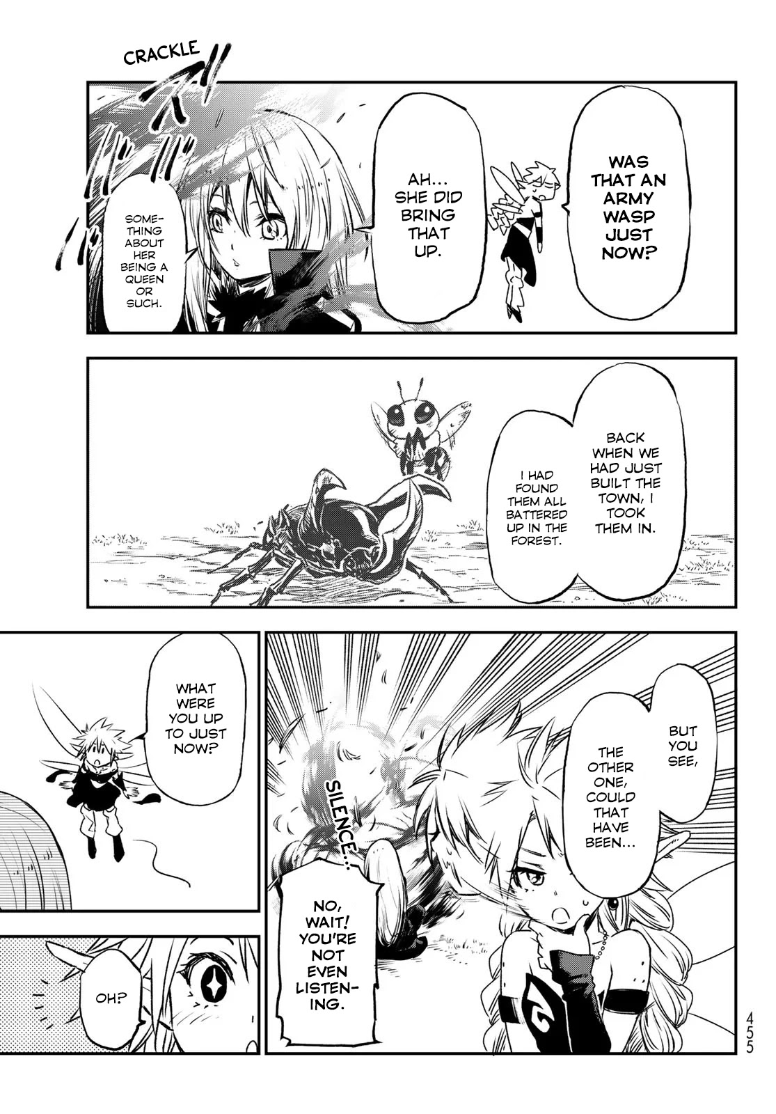 Tensei Shitara Slime Datta Ken Chapter 77 page 9 - Chapter 77: Eve of Battle