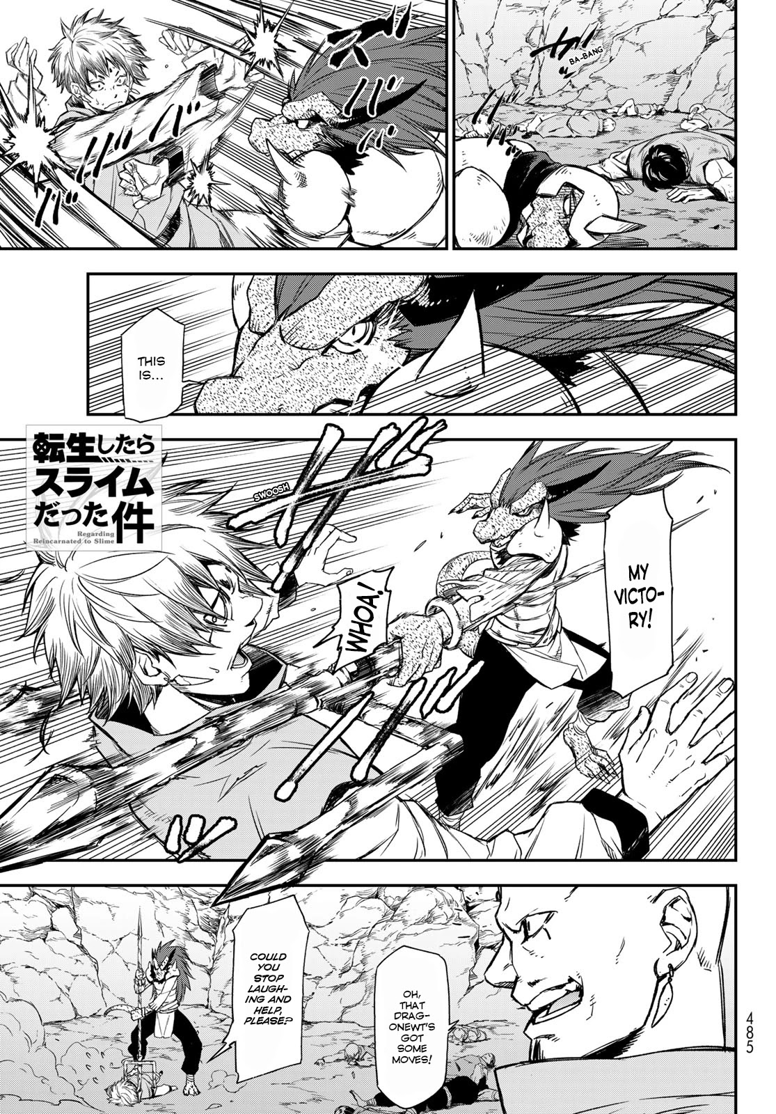 Tensei Shitara Slime Datta Ken Chapter 80 page 1 - Chapter 80: Return of the Great Beast