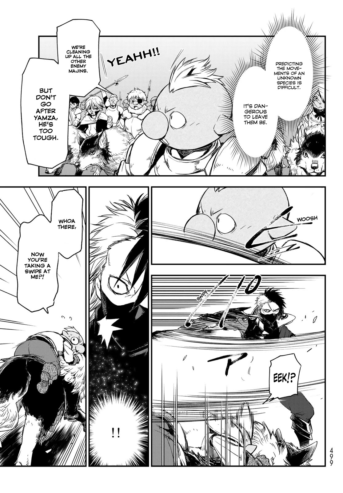 Tensei Shitara Slime Datta Ken Chapter 80 page 15 - Chapter 80: Return of the Great Beast