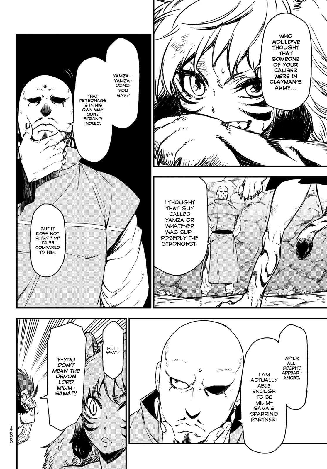 Tensei Shitara Slime Datta Ken Chapter 80 page 4 - Chapter 80: Return of the Great Beast