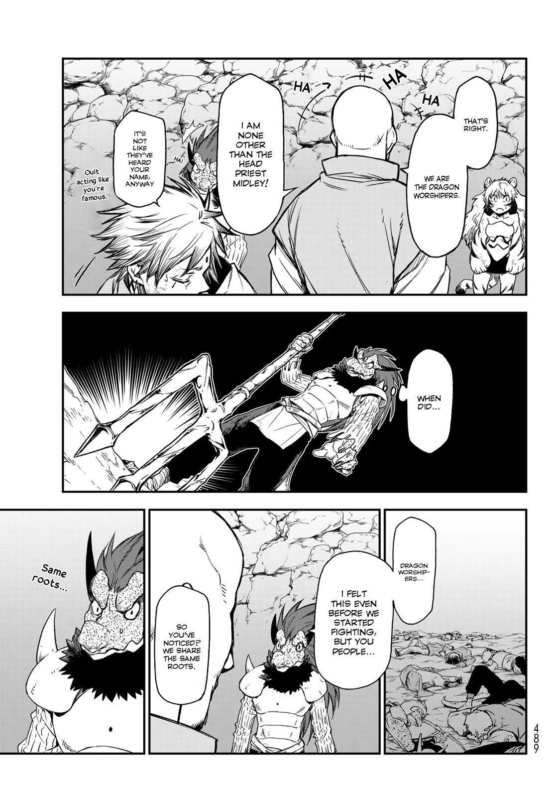 Tensei Shitara Slime Datta Ken Chapter 80 page 5 - Chapter 80: Return of the Great Beast
