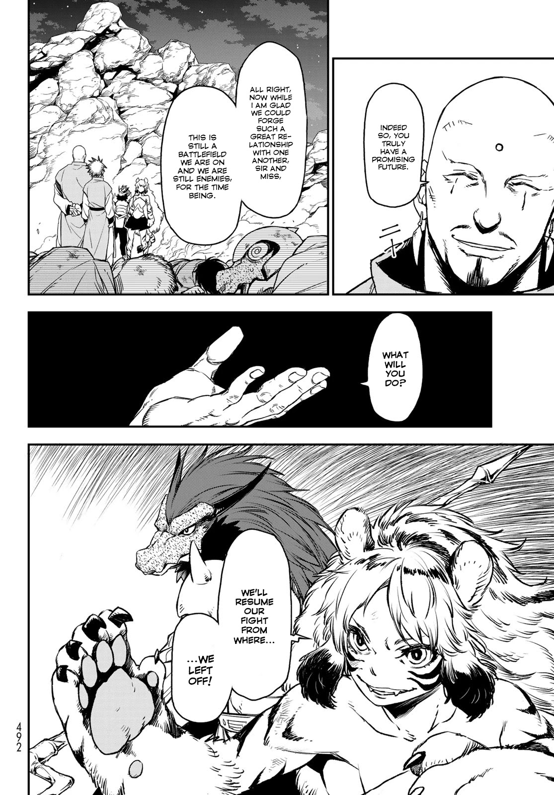 Tensei Shitara Slime Datta Ken Chapter 80 page 8 - Chapter 80: Return of the Great Beast