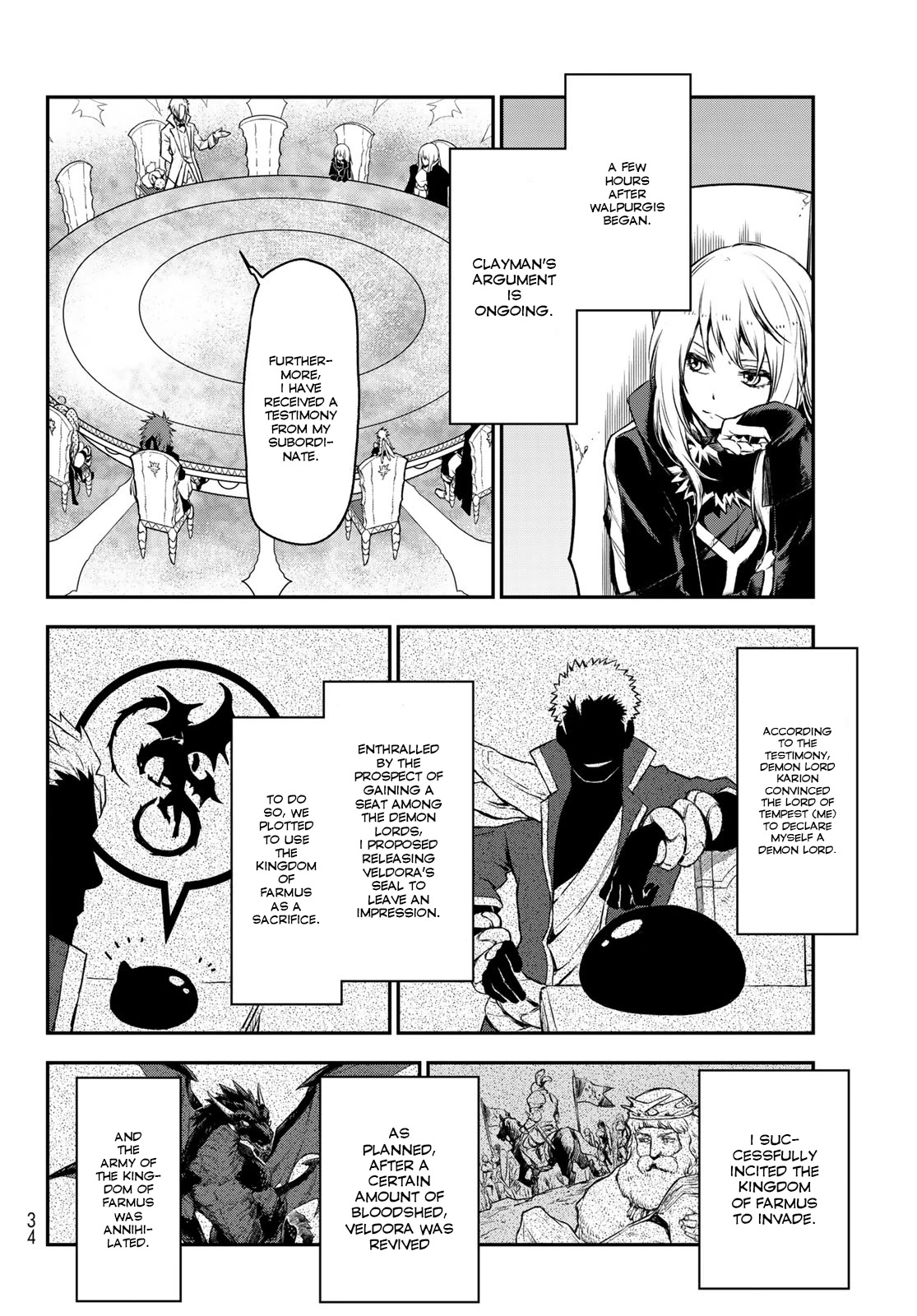 Tensei Shitara Slime Datta Ken Chapter 81 page 13 - Chapter 81: The Wight King