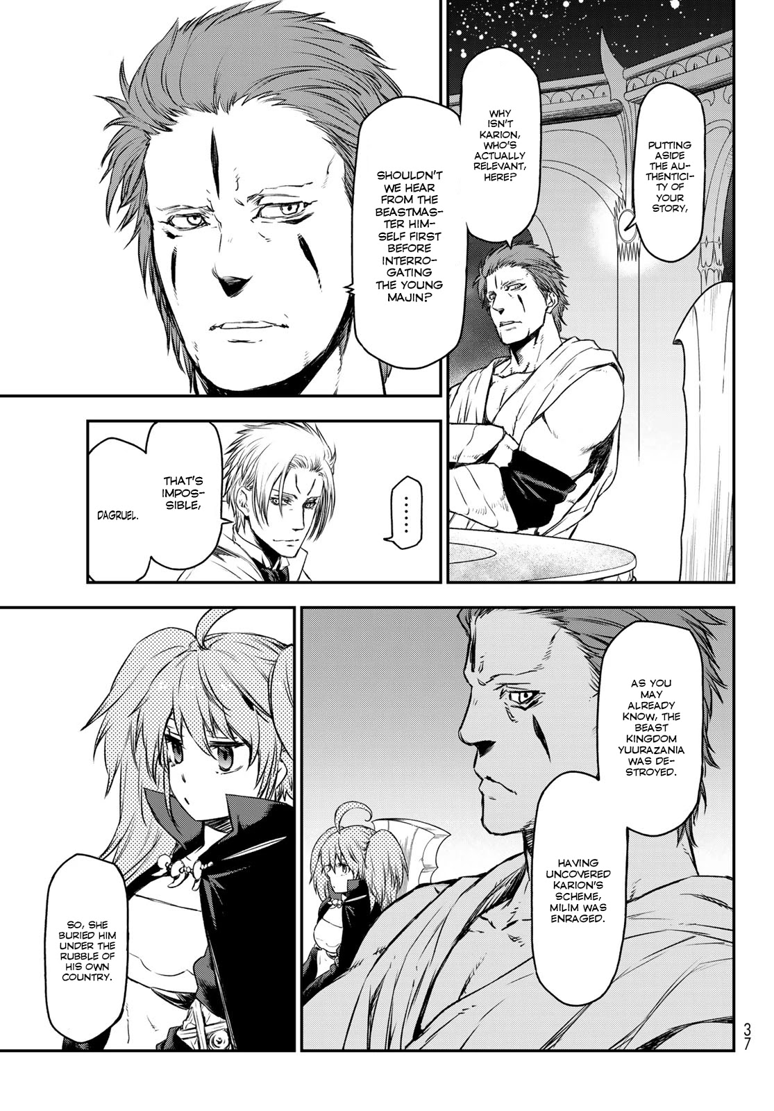 Tensei Shitara Slime Datta Ken Chapter 81 page 16 - Chapter 81: The Wight King