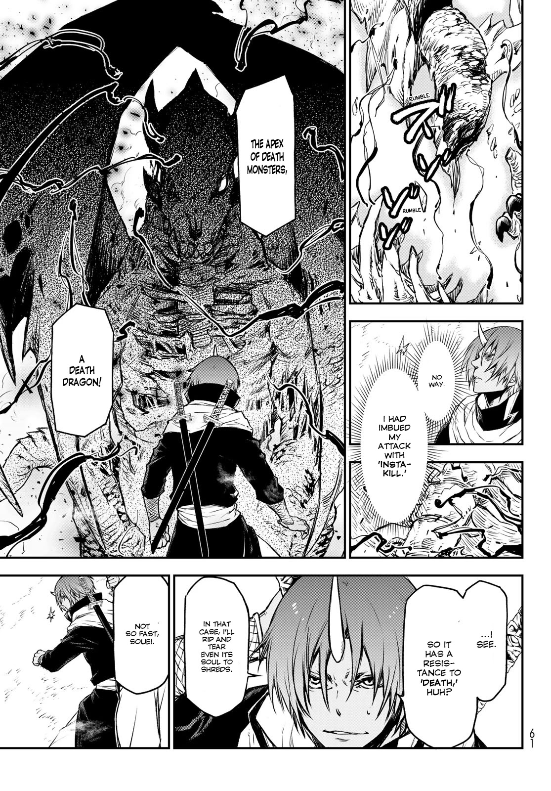 Tensei Shitara Slime Datta Ken Chapter 81 page 39 - Chapter 81: The Wight King