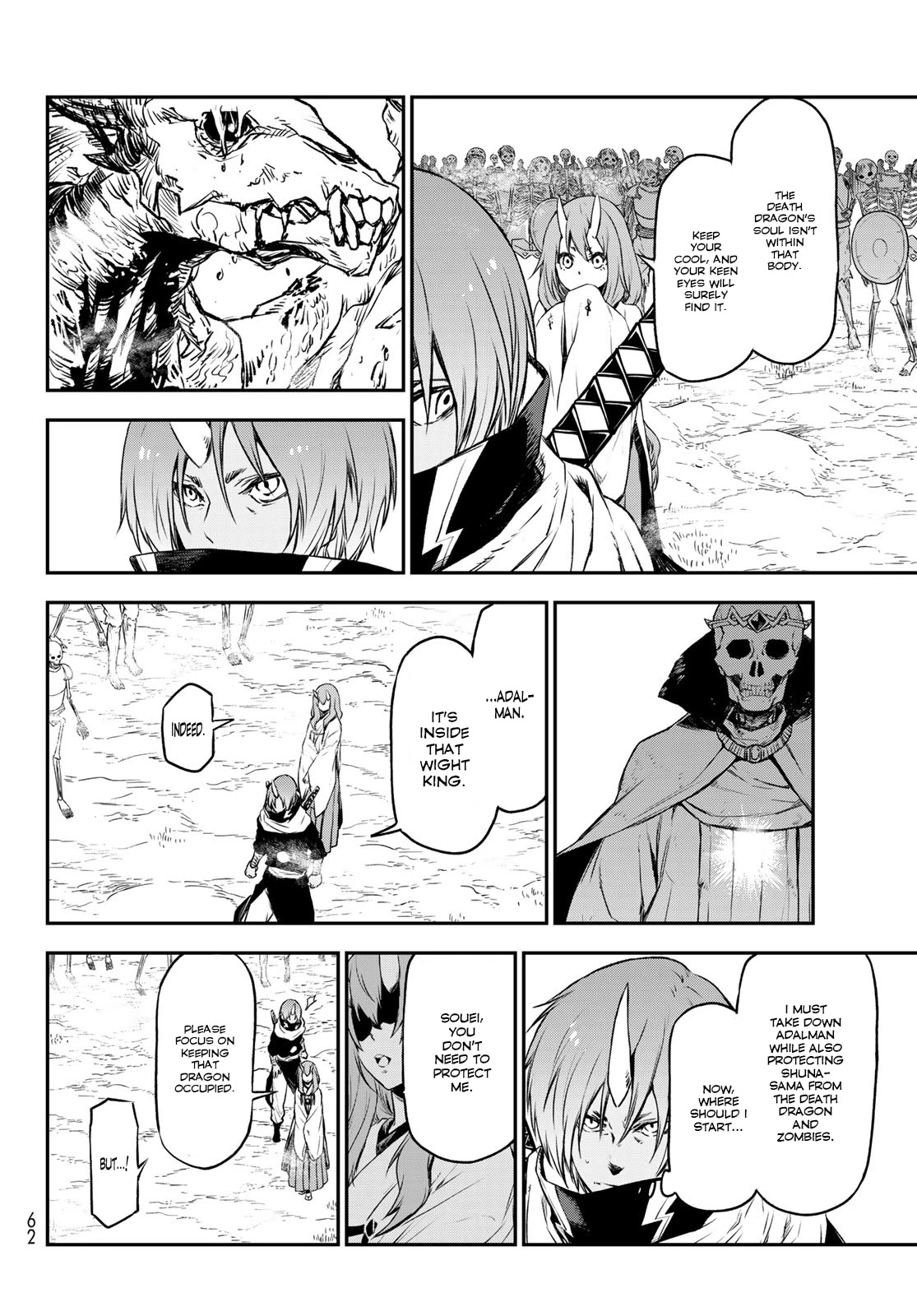Tensei Shitara Slime Datta Ken Chapter 81 page 40 - Chapter 81: The Wight King
