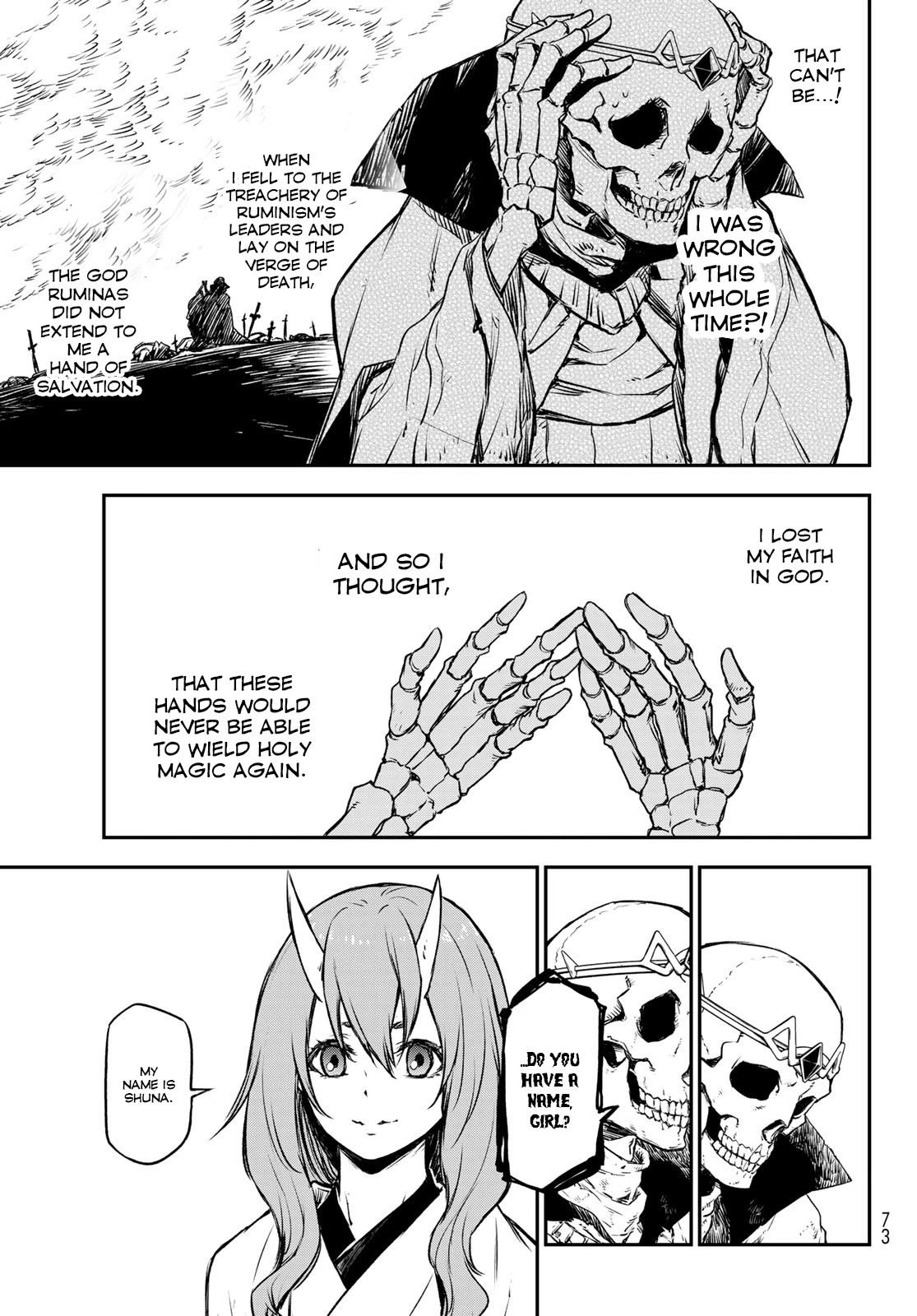 Tensei Shitara Slime Datta Ken Chapter 81 page 50 - Chapter 81: The Wight King