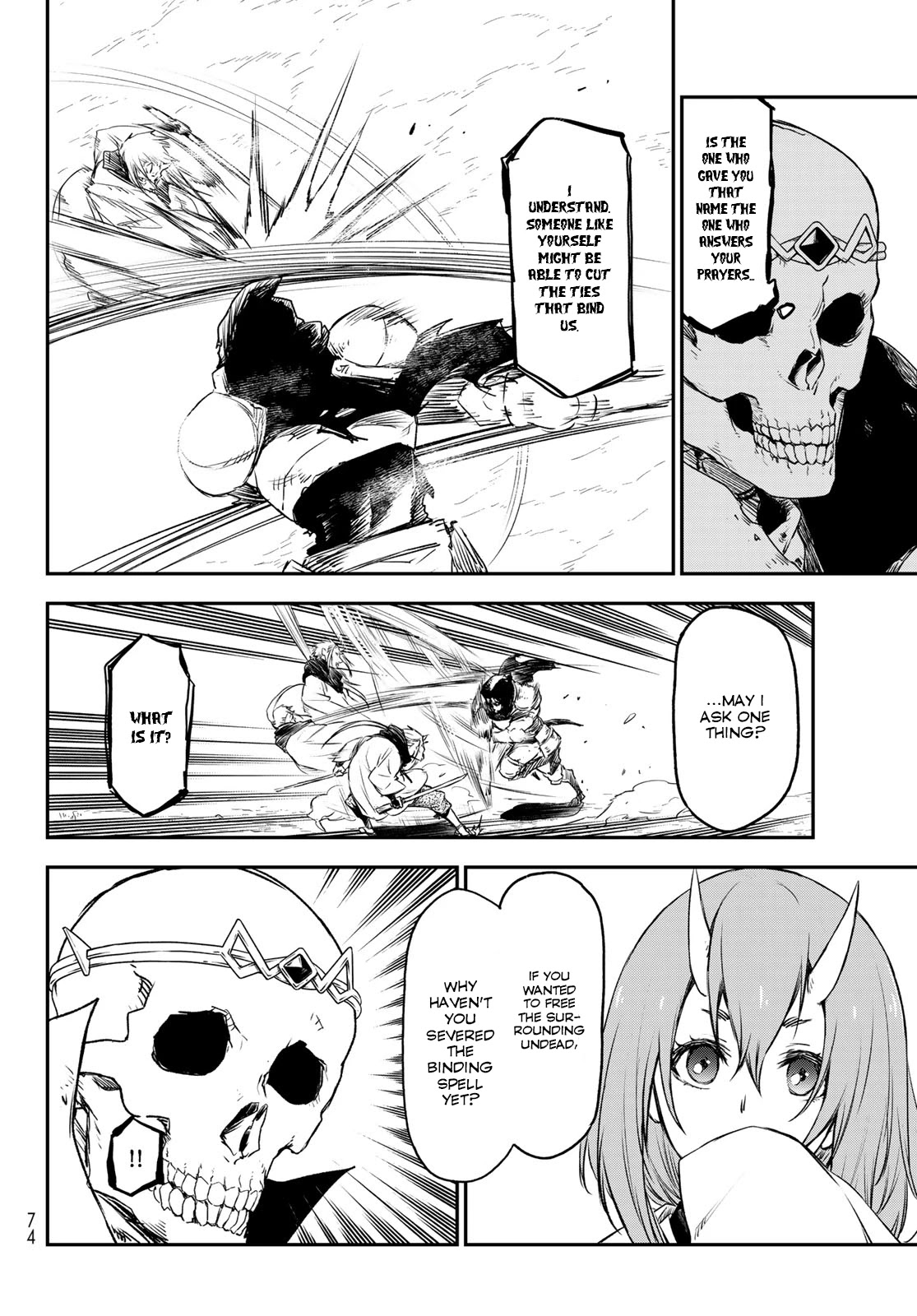 Tensei Shitara Slime Datta Ken Chapter 81 page 51 - Chapter 81: The Wight King