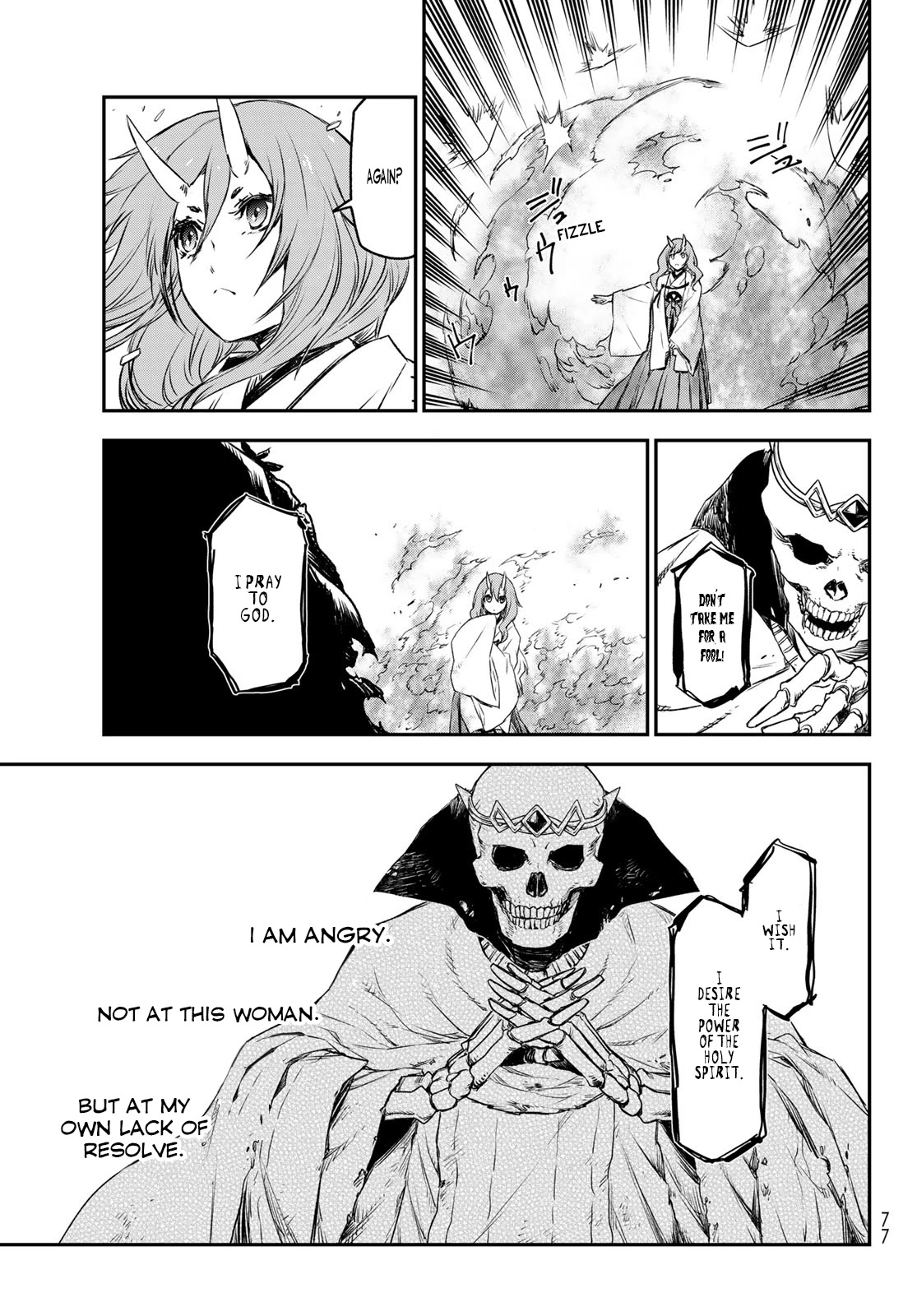 Tensei Shitara Slime Datta Ken Chapter 81 page 54 - Chapter 81: The Wight King