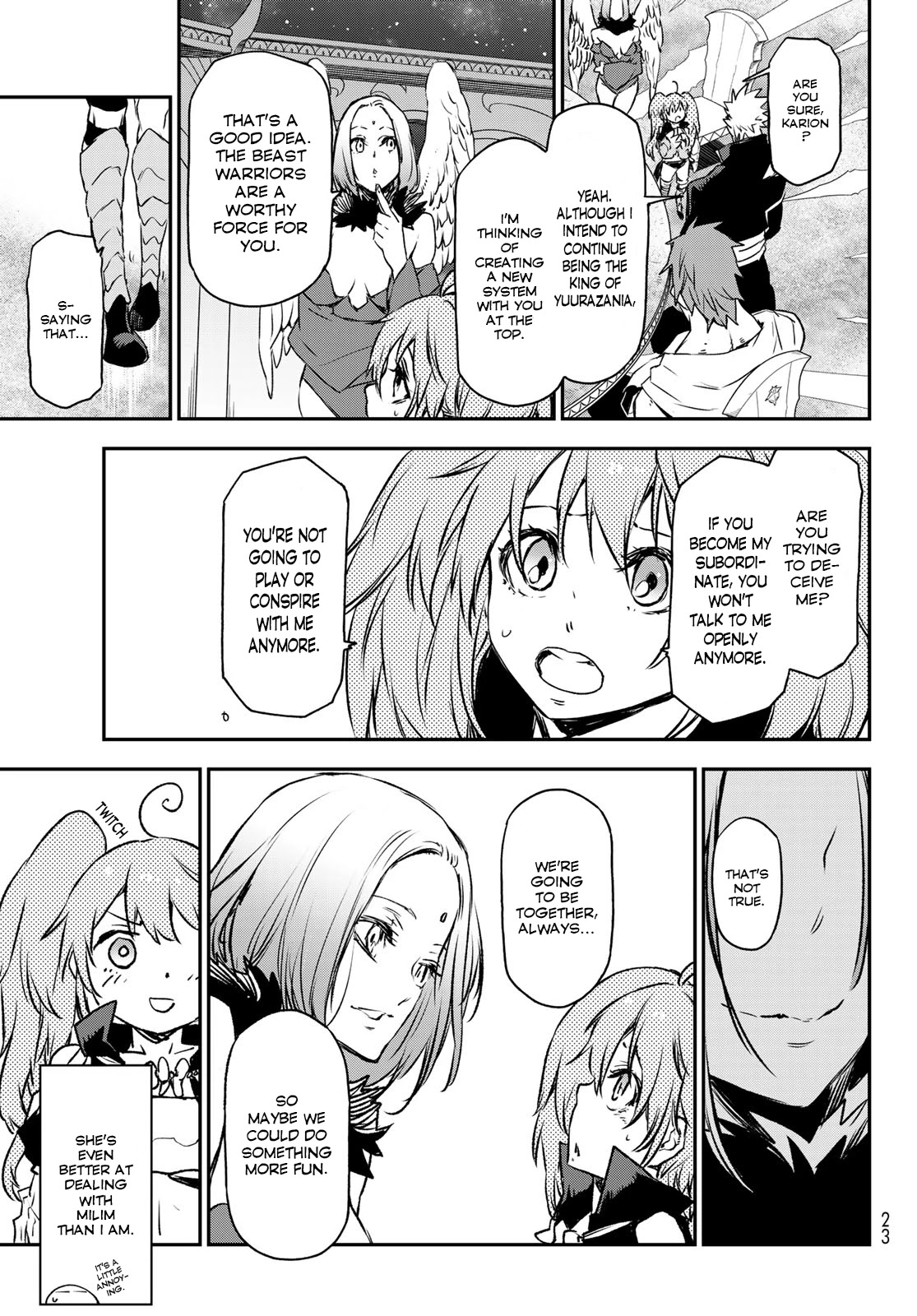 Tensei Shitara Slime Datta Ken Chapter 86 page 11 - Chapter 86: Octagram Demon Lords