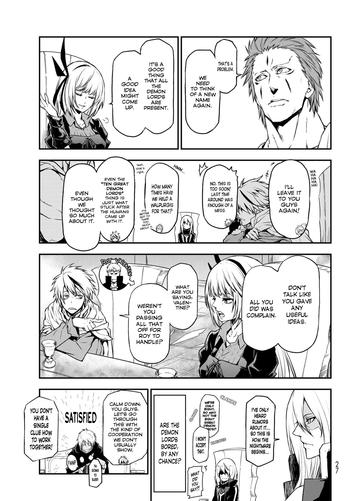 Tensei Shitara Slime Datta Ken Chapter 86 page 15 - Chapter 86: Octagram Demon Lords