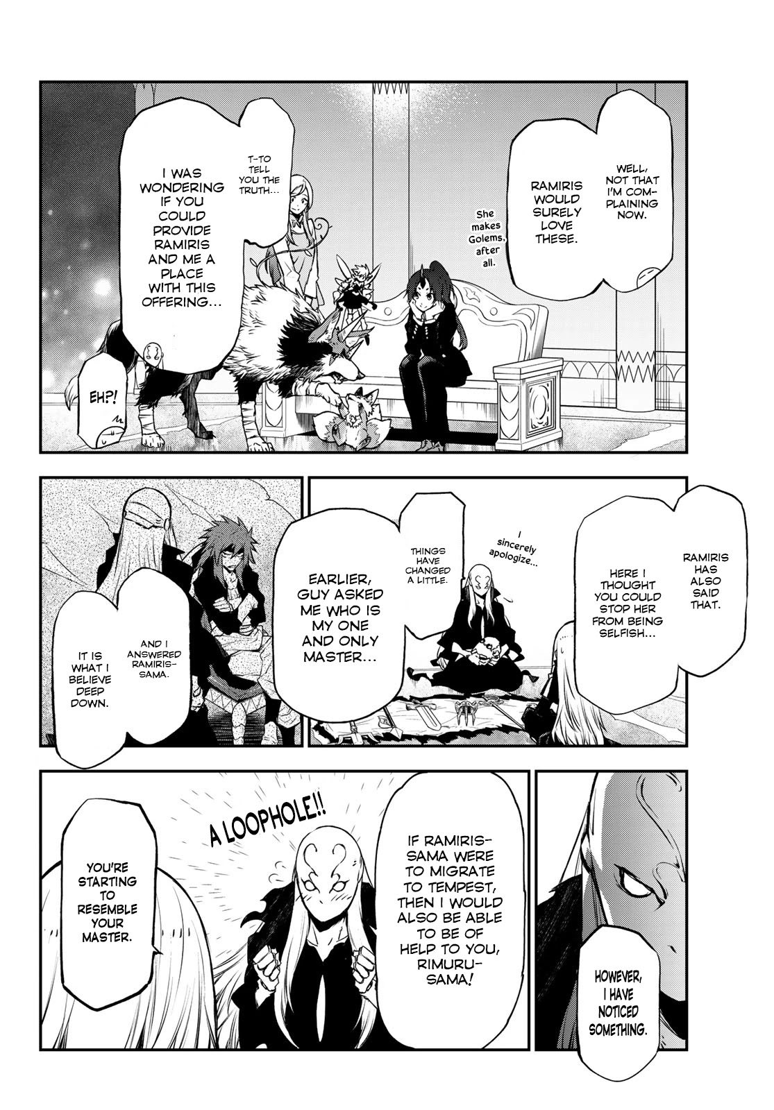 Tensei Shitara Slime Datta Ken Chapter 86 page 2 - Chapter 86: Octagram Demon Lords