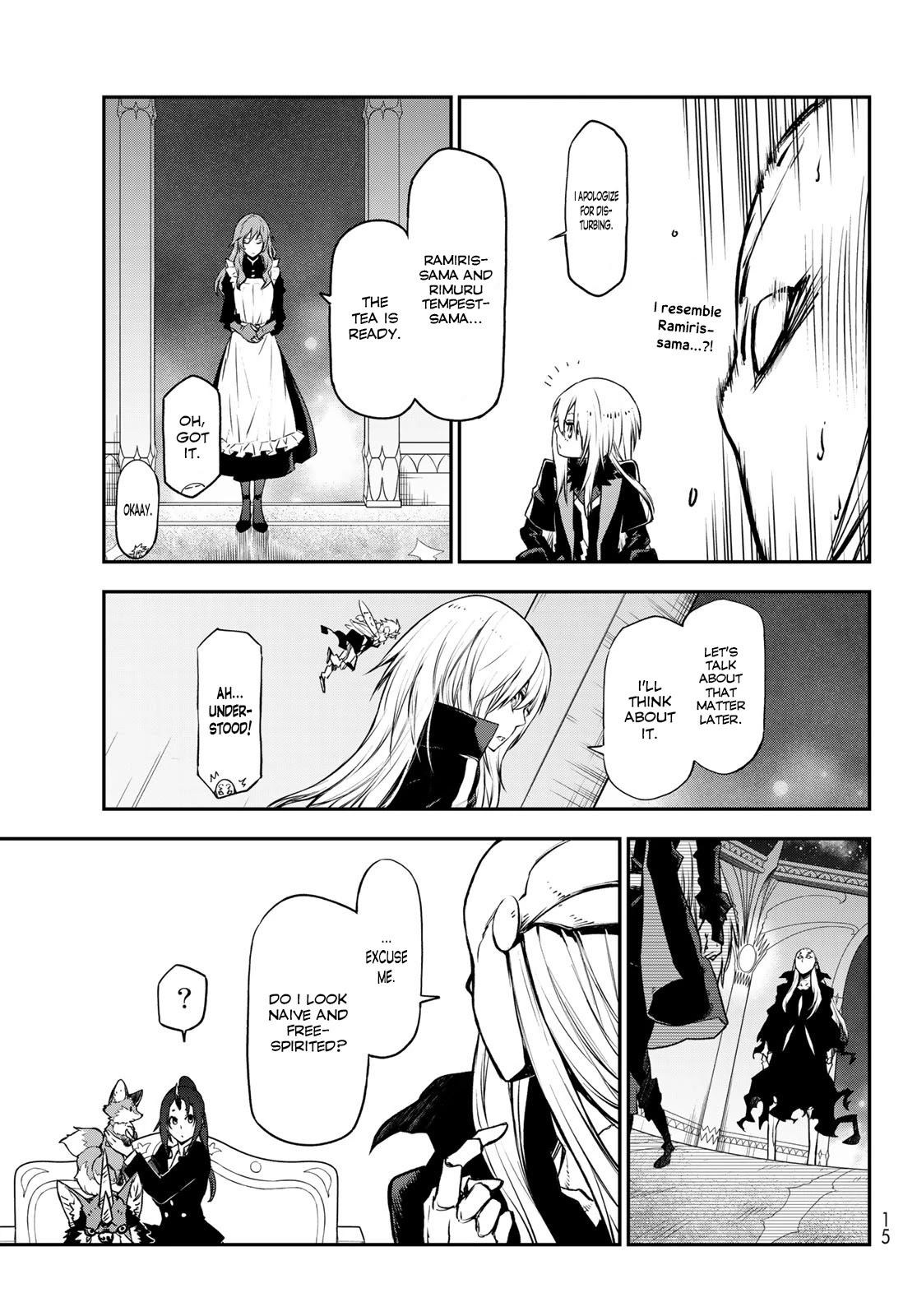 Tensei Shitara Slime Datta Ken Chapter 86 page 3 - Chapter 86: Octagram Demon Lords