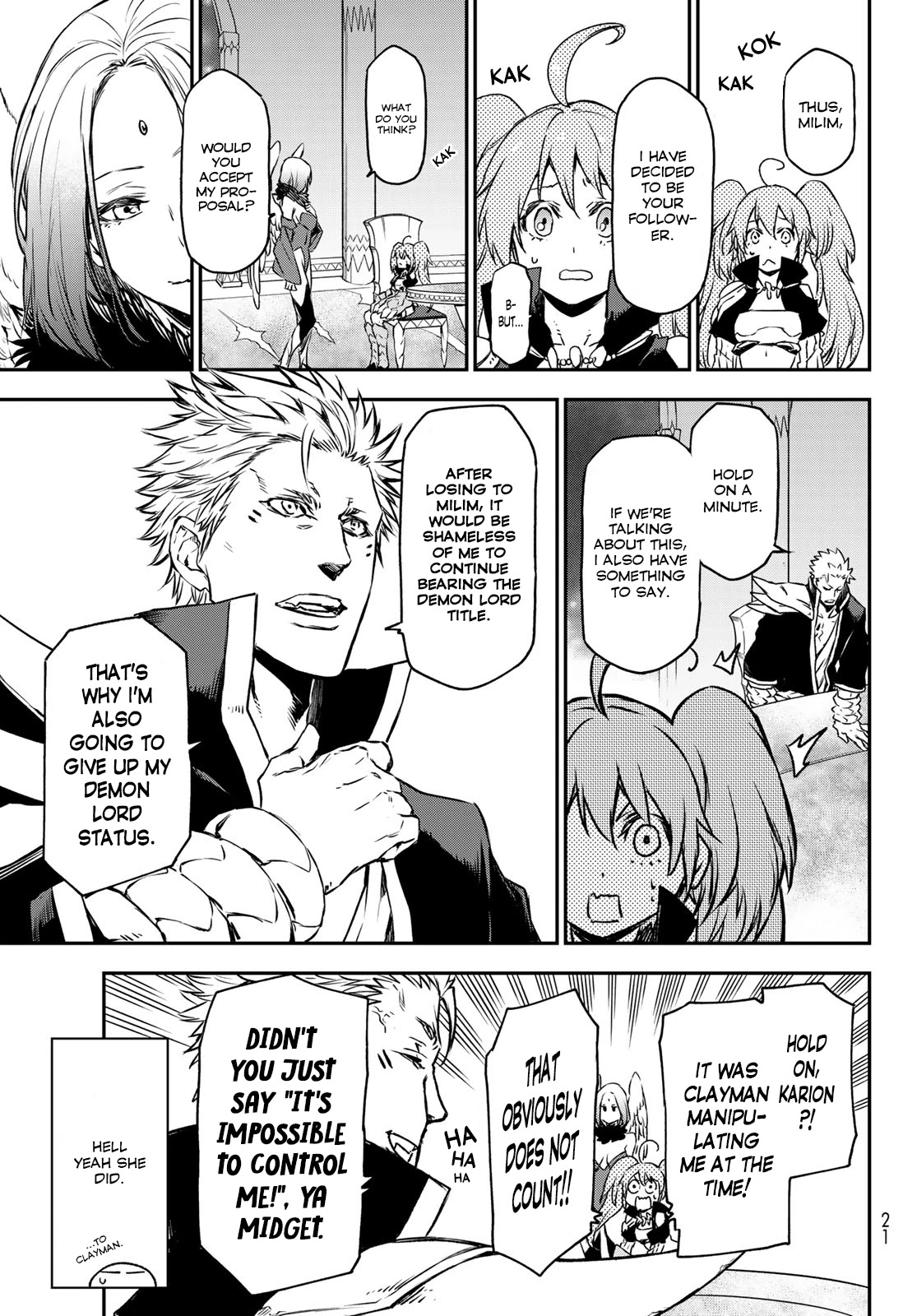 Tensei Shitara Slime Datta Ken Chapter 86 page 9 - Chapter 86: Octagram Demon Lords
