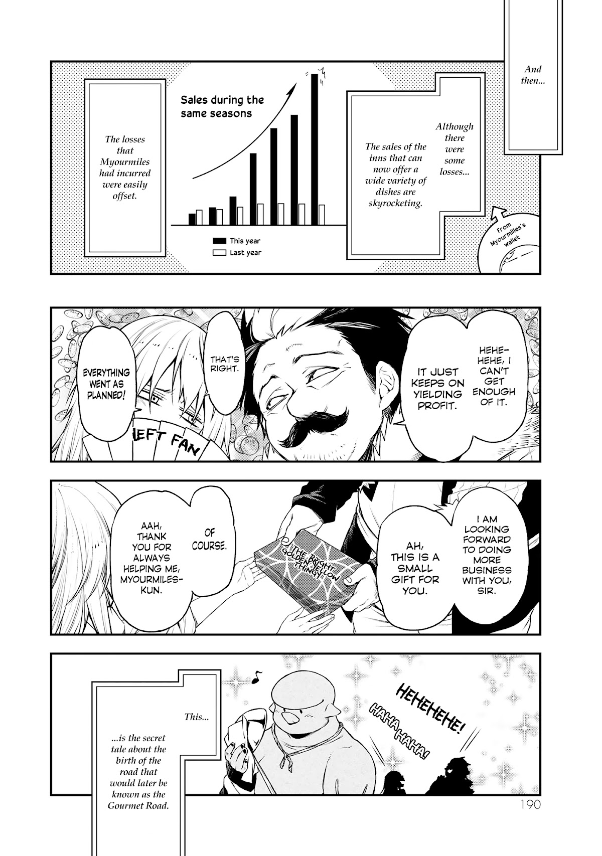 Tensei Shitara Slime Datta Ken Chapter 87.5 page 10 - Chapter 87.5: Gourmet Road