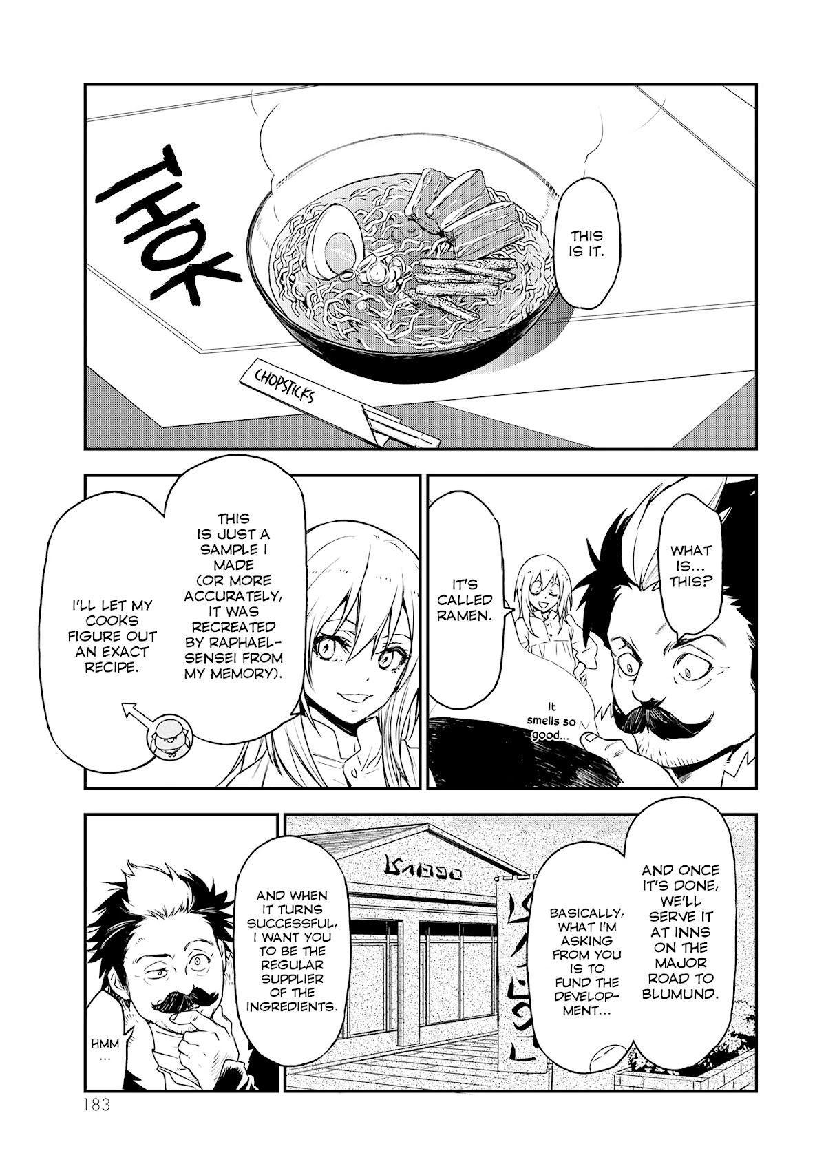 Tensei Shitara Slime Datta Ken Chapter 87.5 page 3 - Chapter 87.5: Gourmet Road